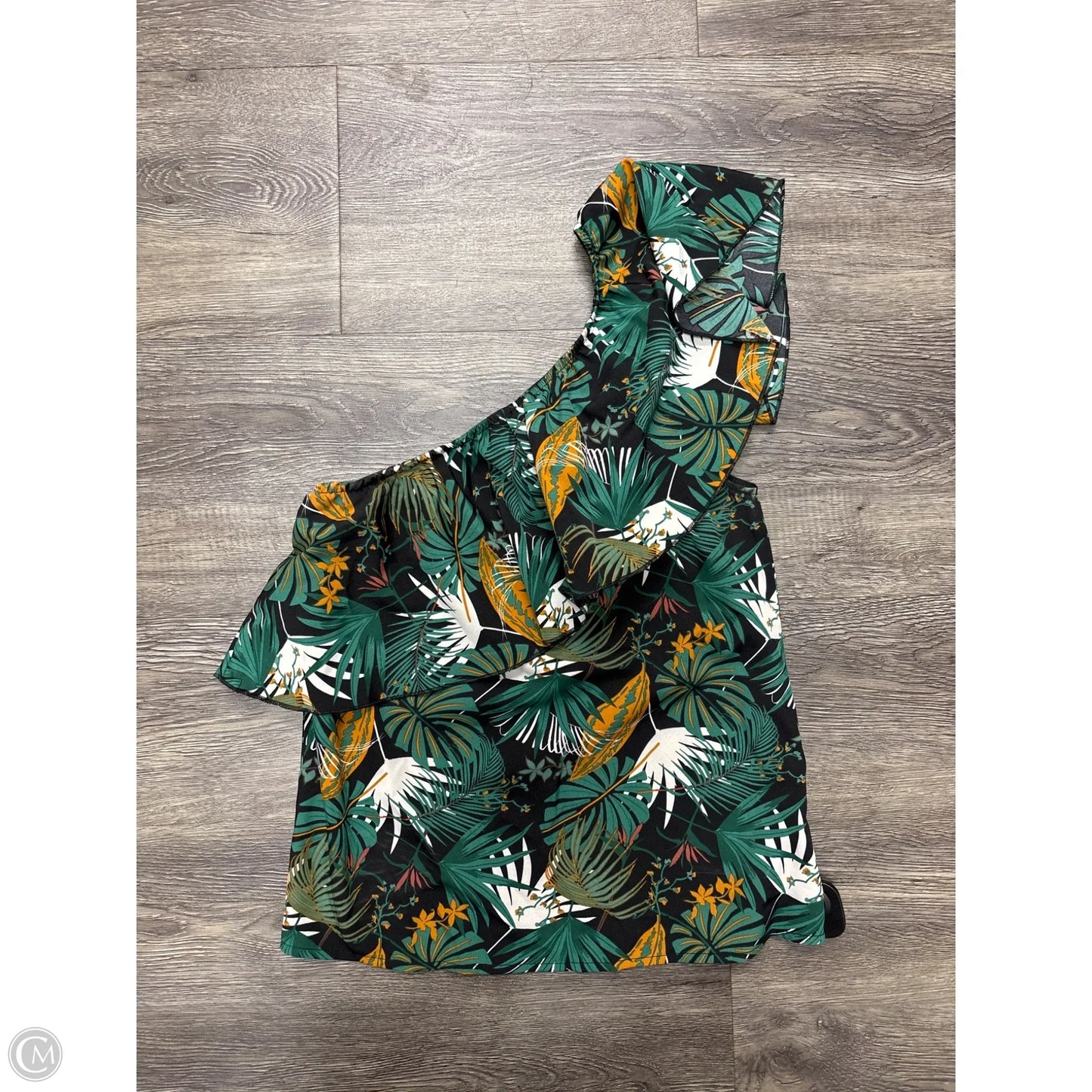 Top Short Sleeve By Shein In Multi-colored, Size: Xs