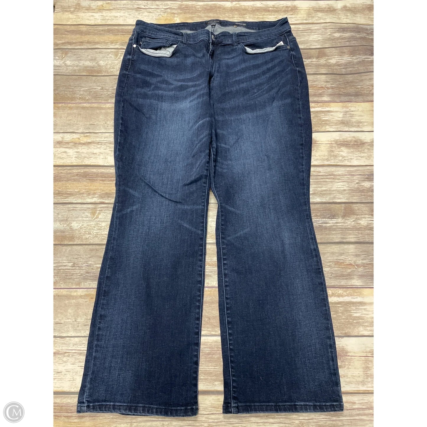 Jeans Boot Cut By Judy Blue In Blue Denim, Size: 24