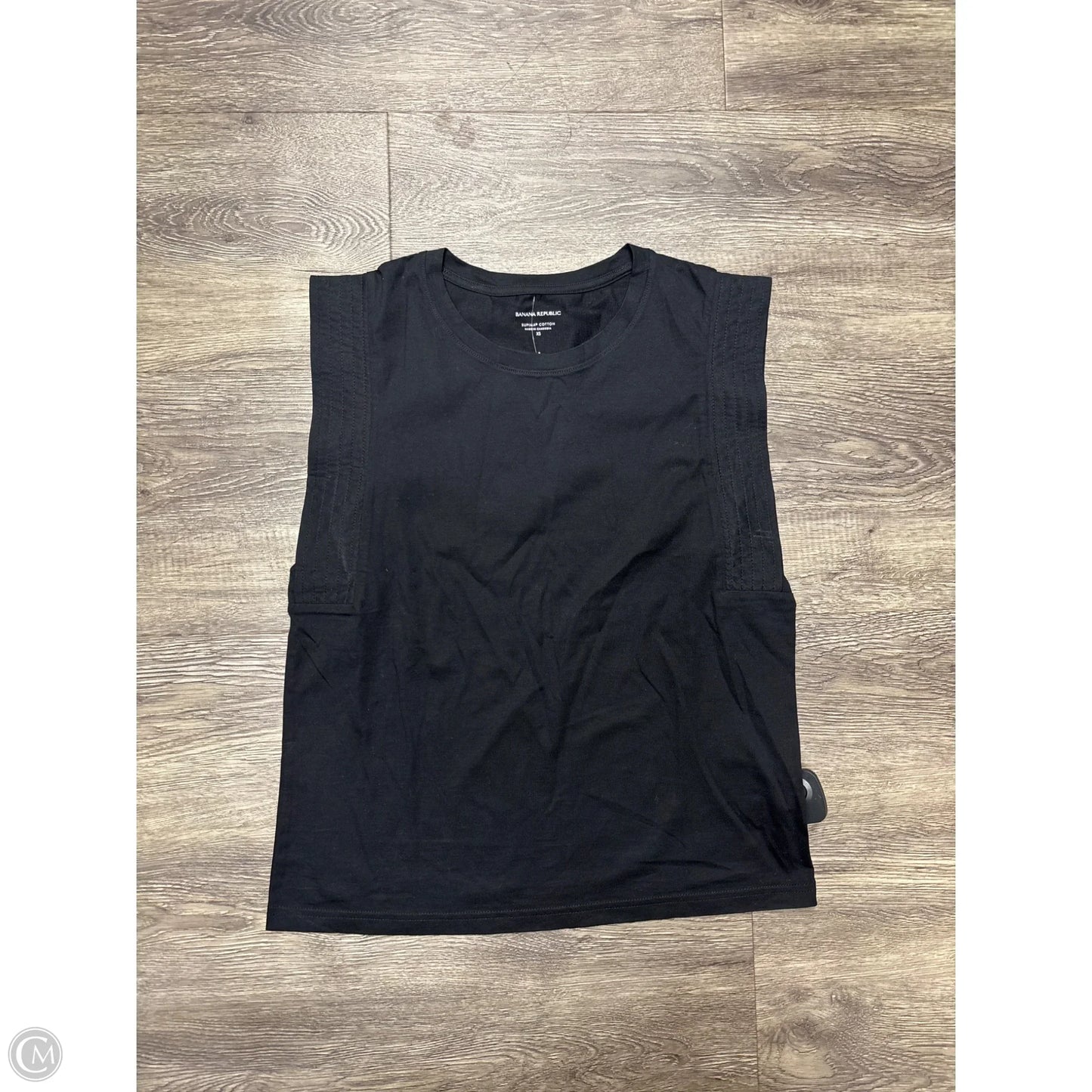 Top Sleeveless By Banana Republic In Black, Size: Xs