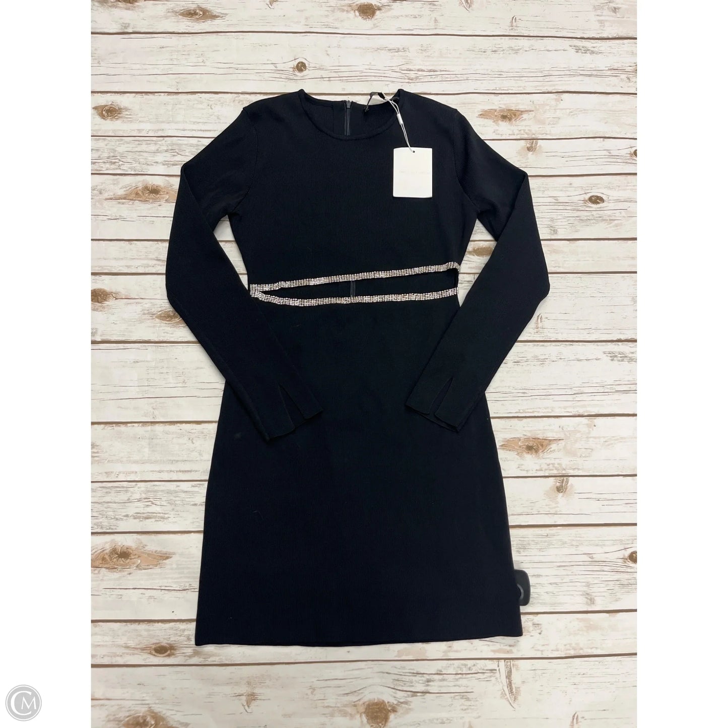 Dress Party Short By Endless Rose In Black & Silver, Size: M