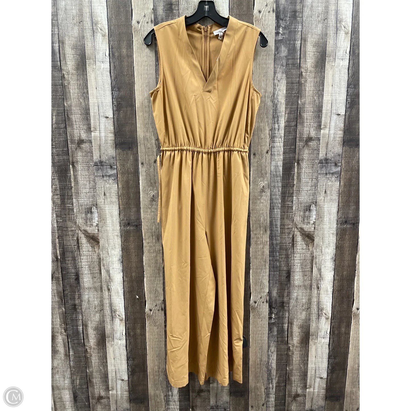 Jumpsuit By Calvin Klein In Tan, Size: S