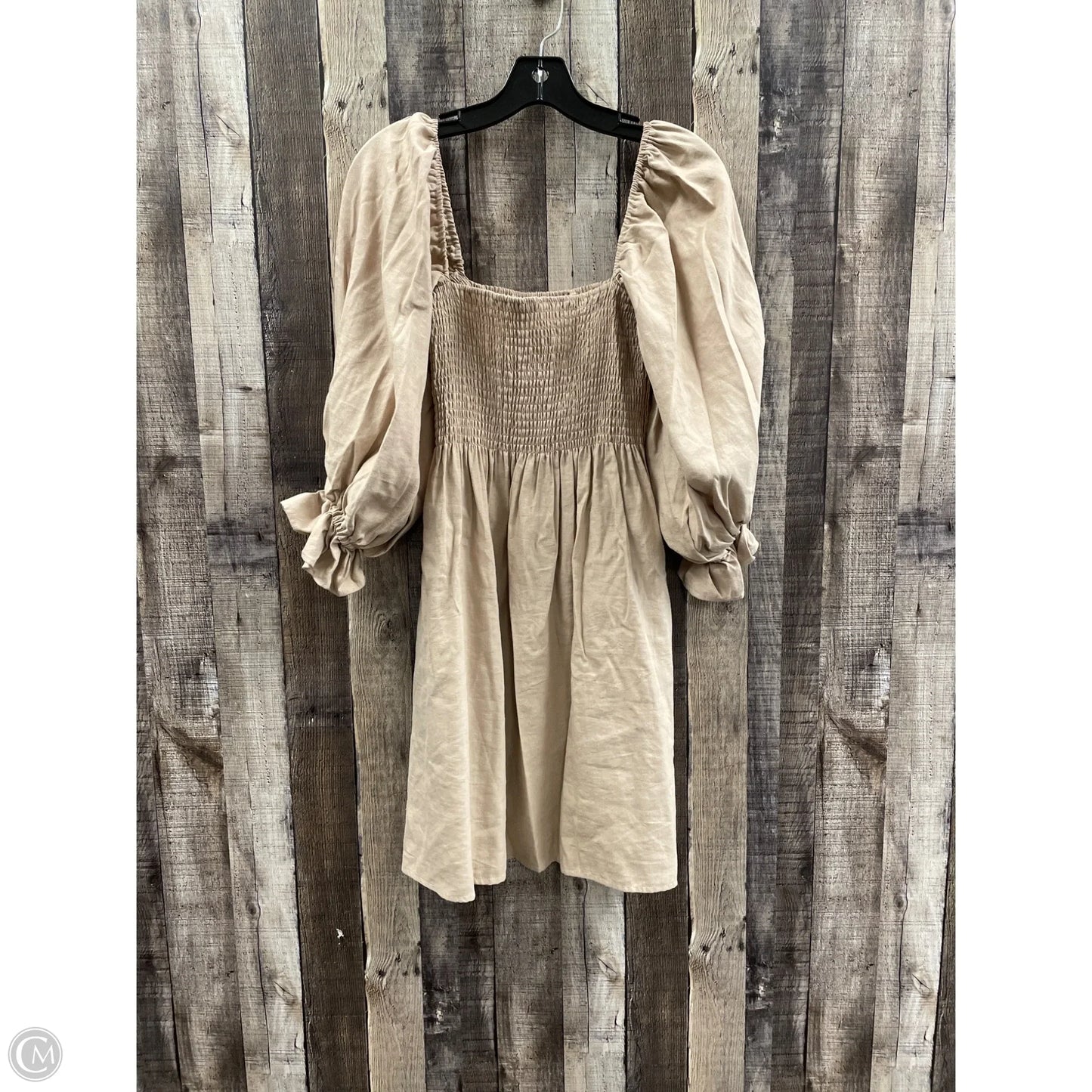 Dress Casual Short By Cme In Tan, Size: S