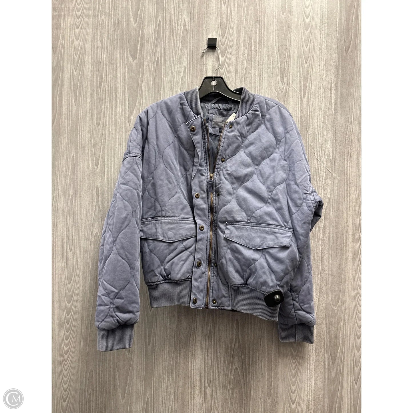 Jacket Puffer & Quilted By Universal Thread In Blue, Size: Xs