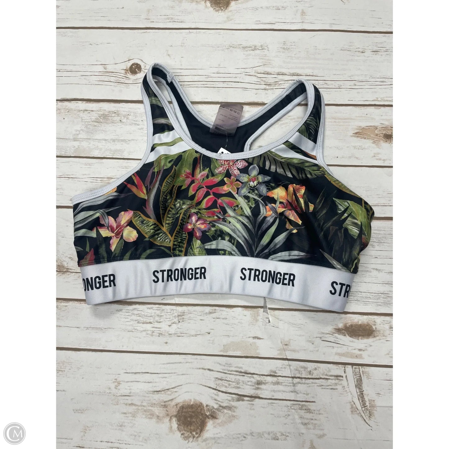 Athletic Bra By Cme In Multi-colored, Size: M