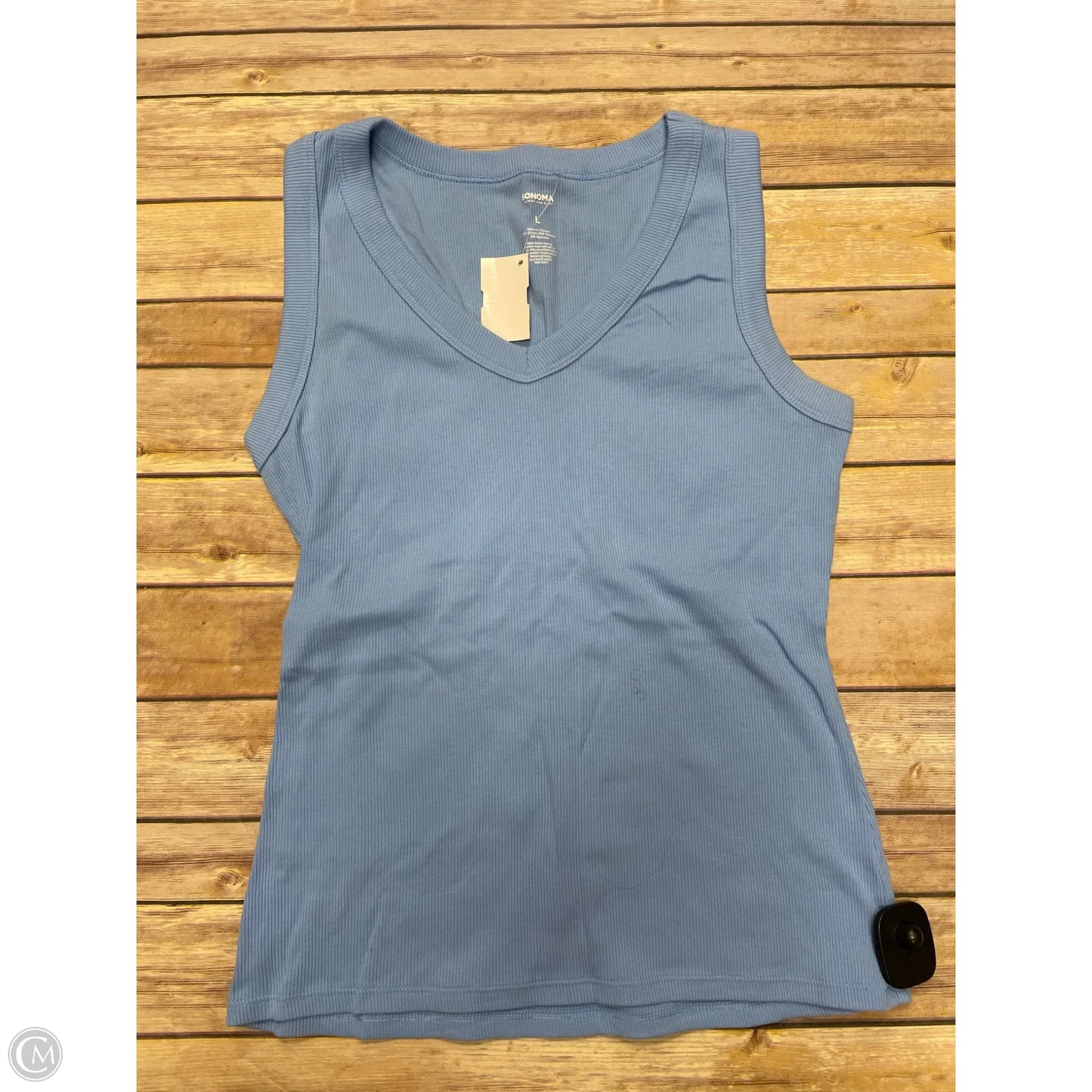 Tank Top By Sonoma In Blue, Size: L