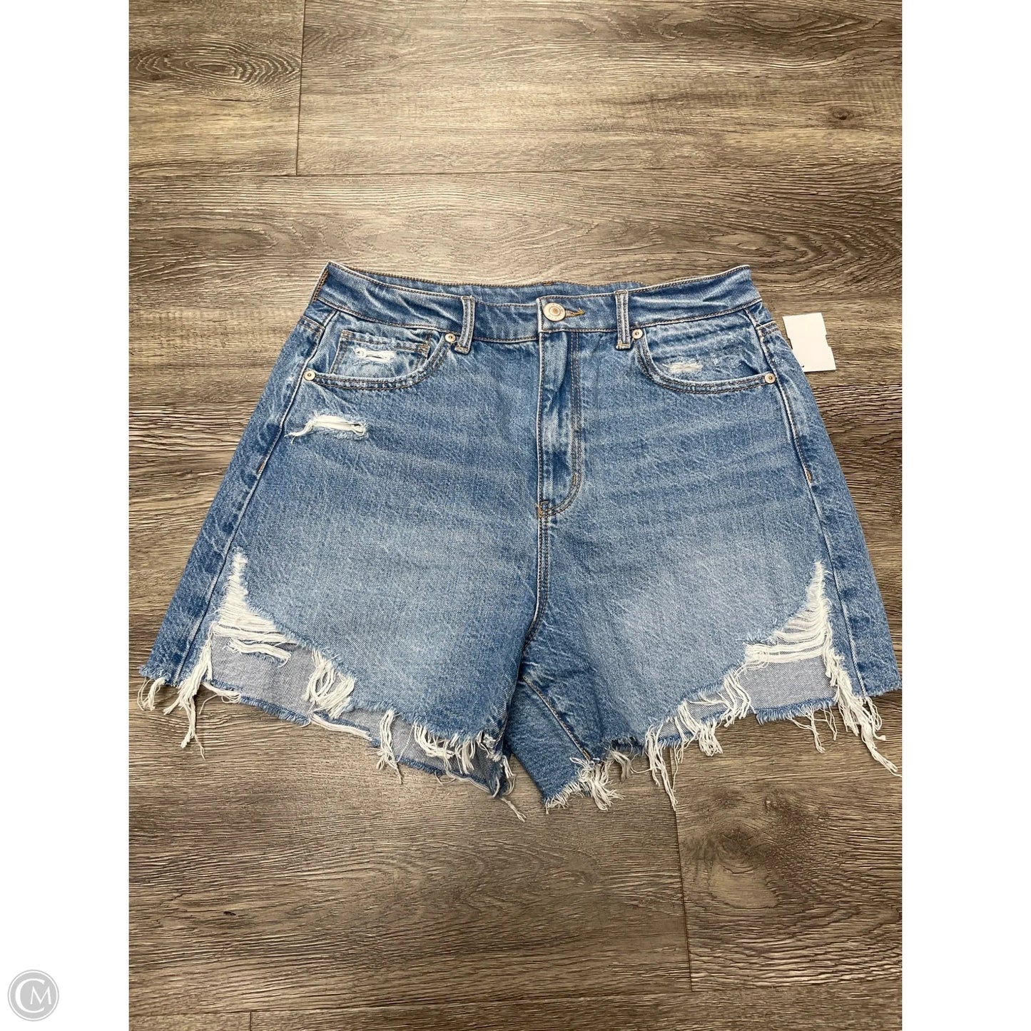 Shorts By Cmf In Blue Denim, Size: 10