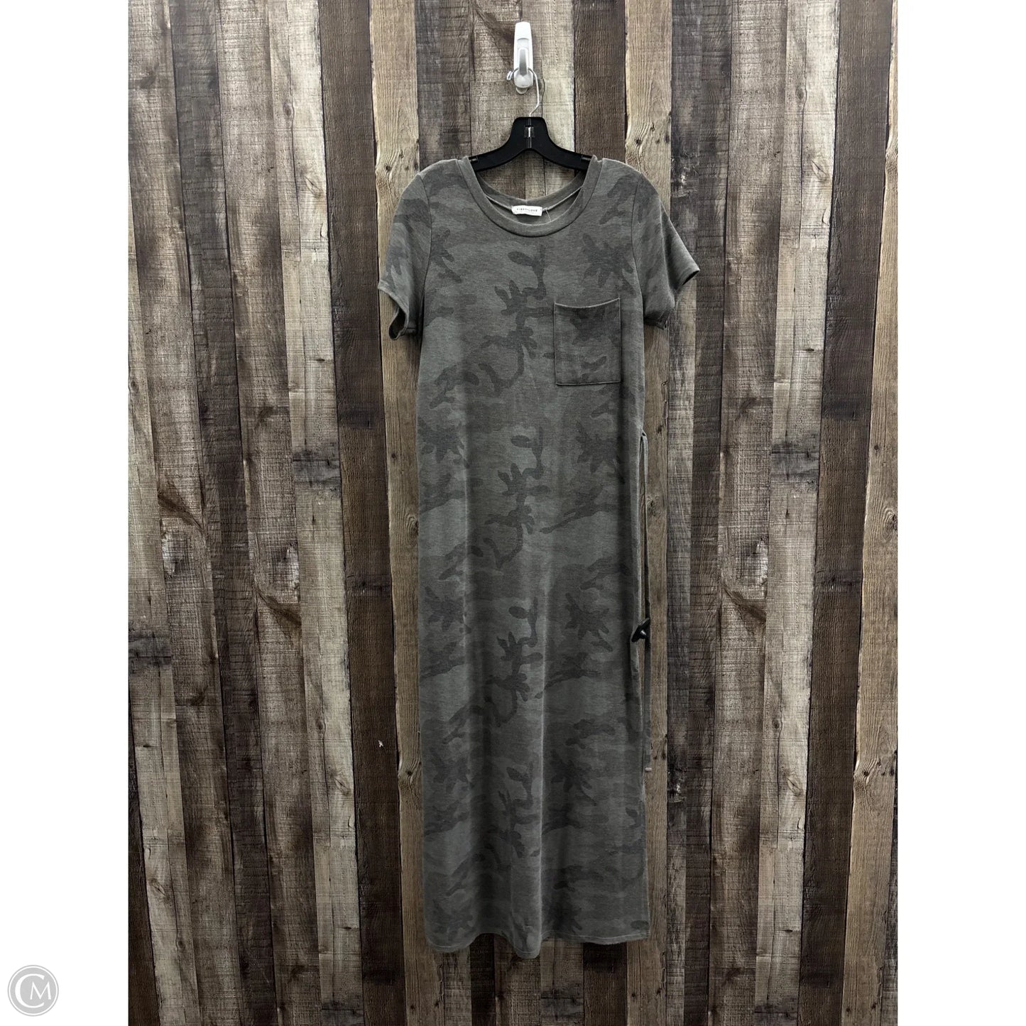 Dress Casual Maxi By First Love In Camouflage Print, Size: S
