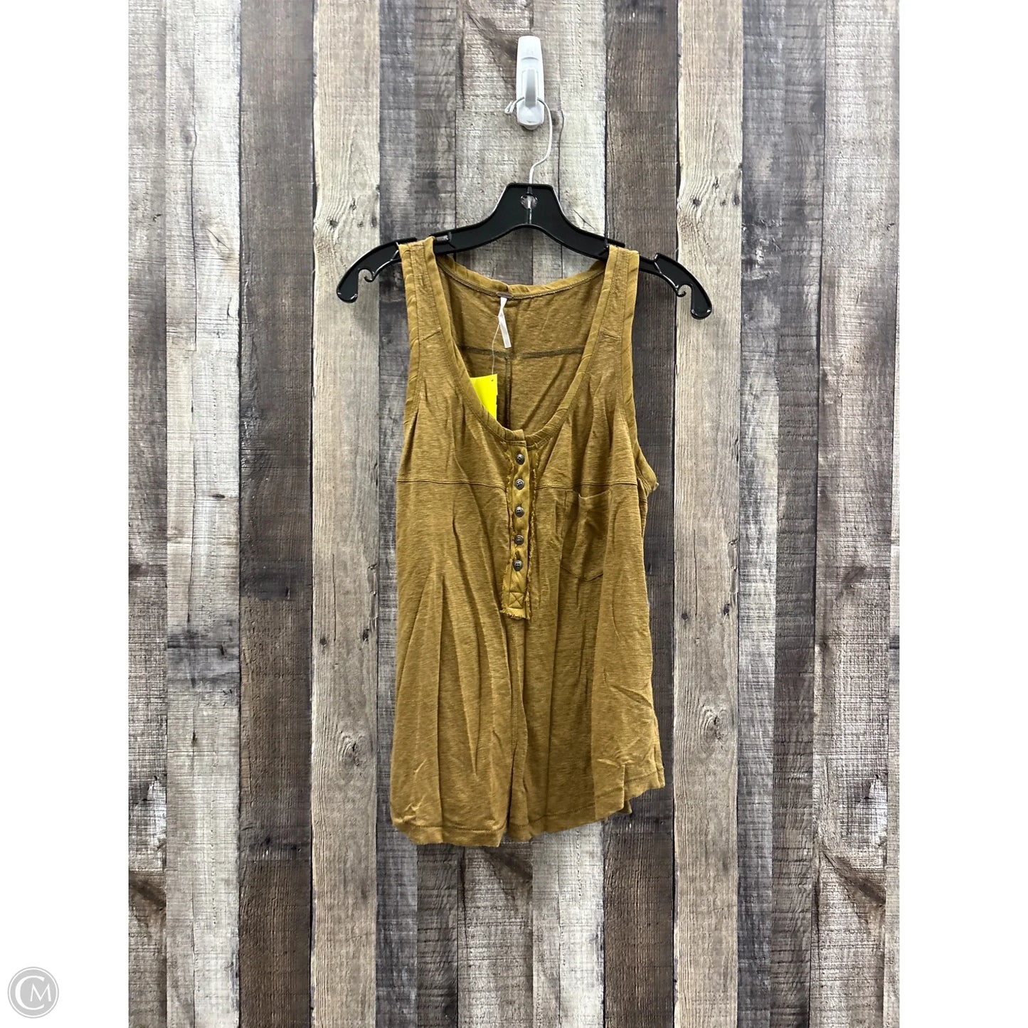 Top Sleeveless By Free People In Brown, Size: Xs