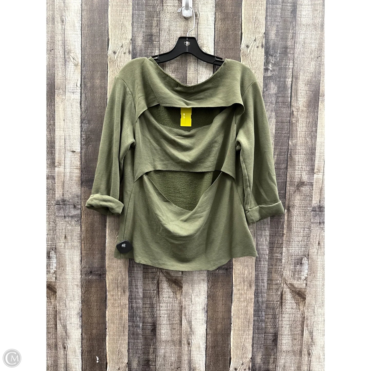 Top Long Sleeve By Bailey 44 In Green, Size: L