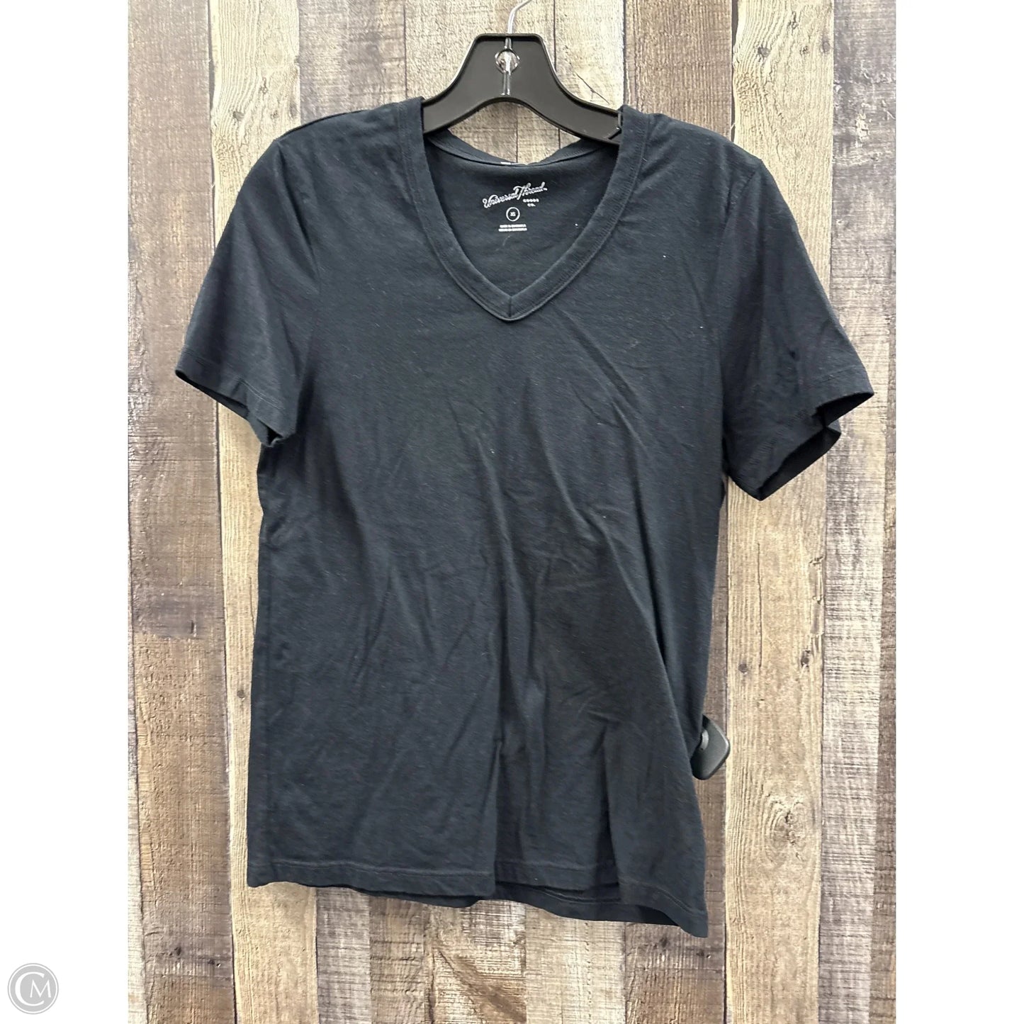 Top Short Sleeve Basic By Universal Thread In Black, Size: Xs