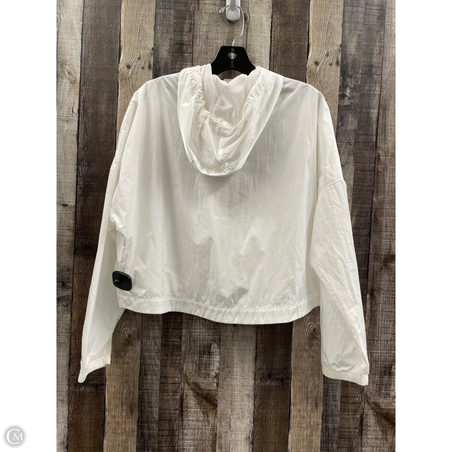 Jacket Windbreaker By Dsg Outerwear In White, Size: Xs