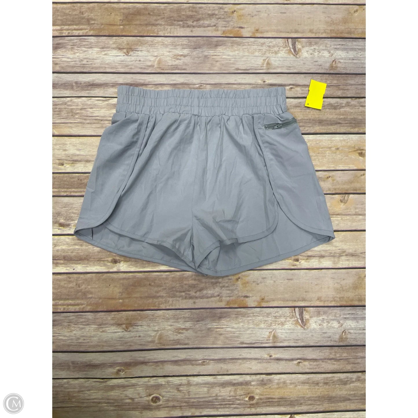 Athletic Shorts By Cme In Grey, Size: M