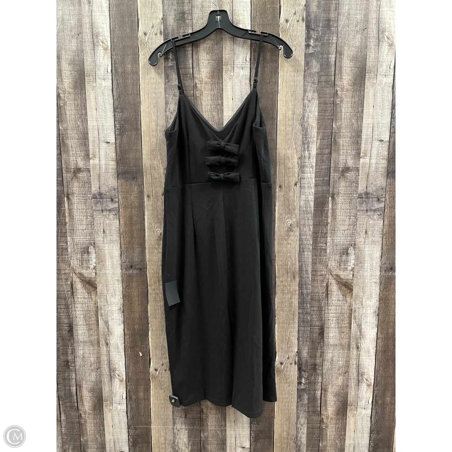 Dress Casual Midi By Lulus In Black, Size: Xl