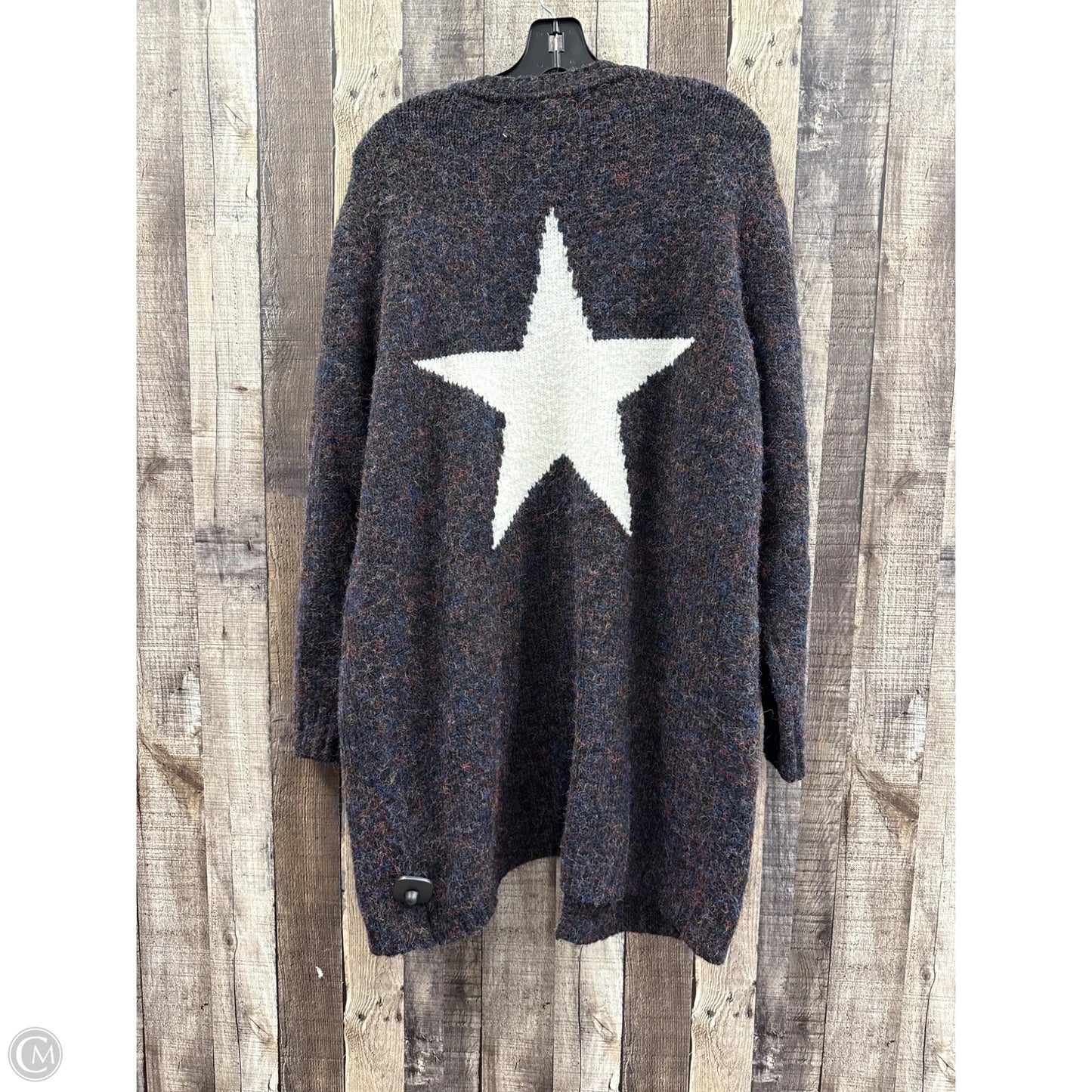 Sweater Cardigan By Promesa In Multi-colored, Size: S