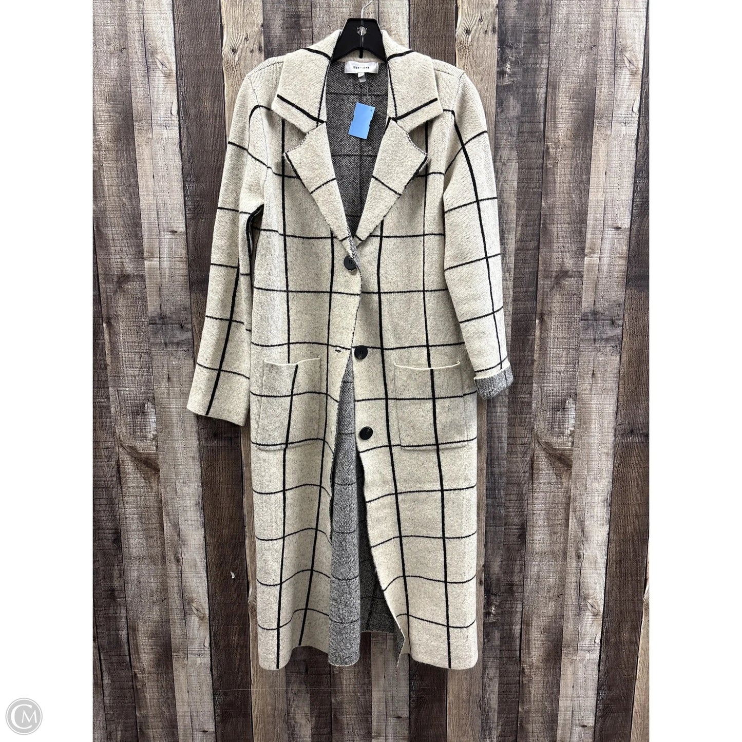 Sweater Cardigan By John + Jenn In Cream, Size: S