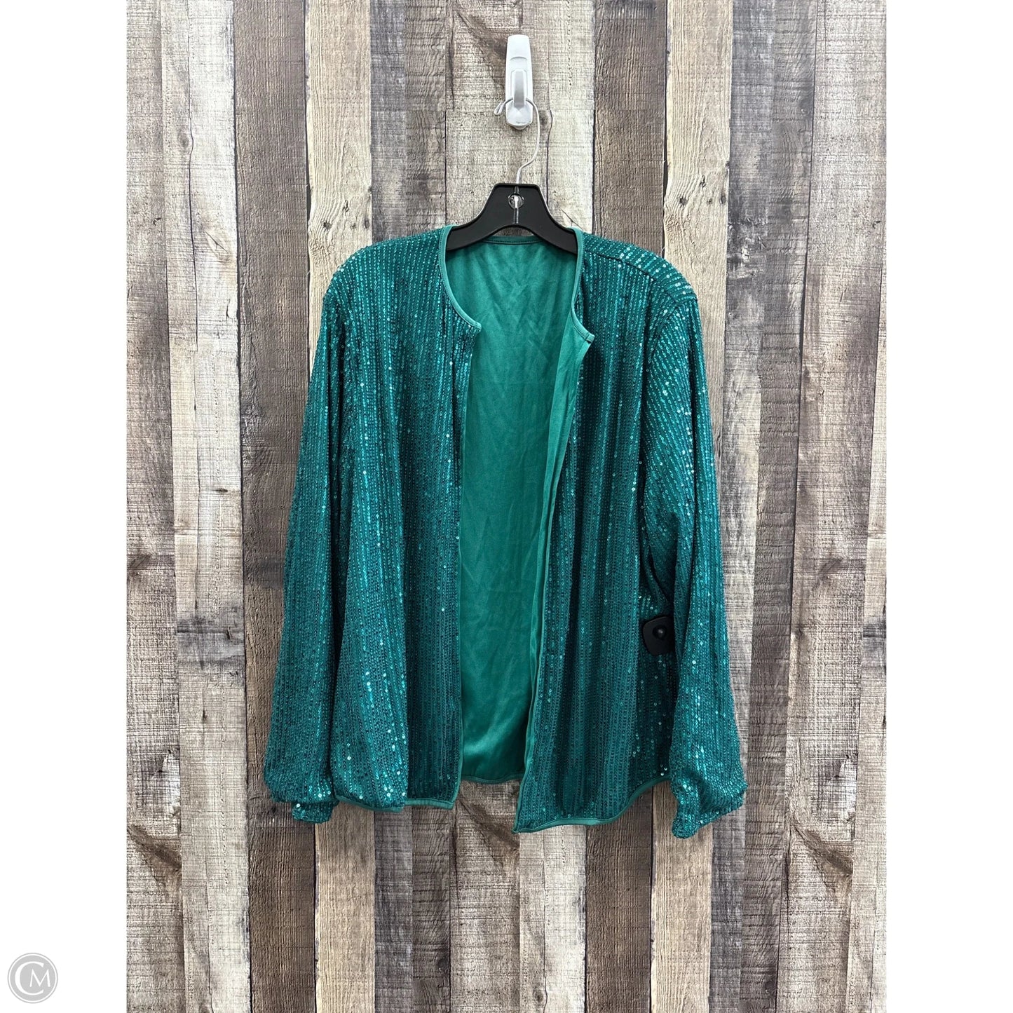 Cardigan By Cmf In Green, Size: Xxl