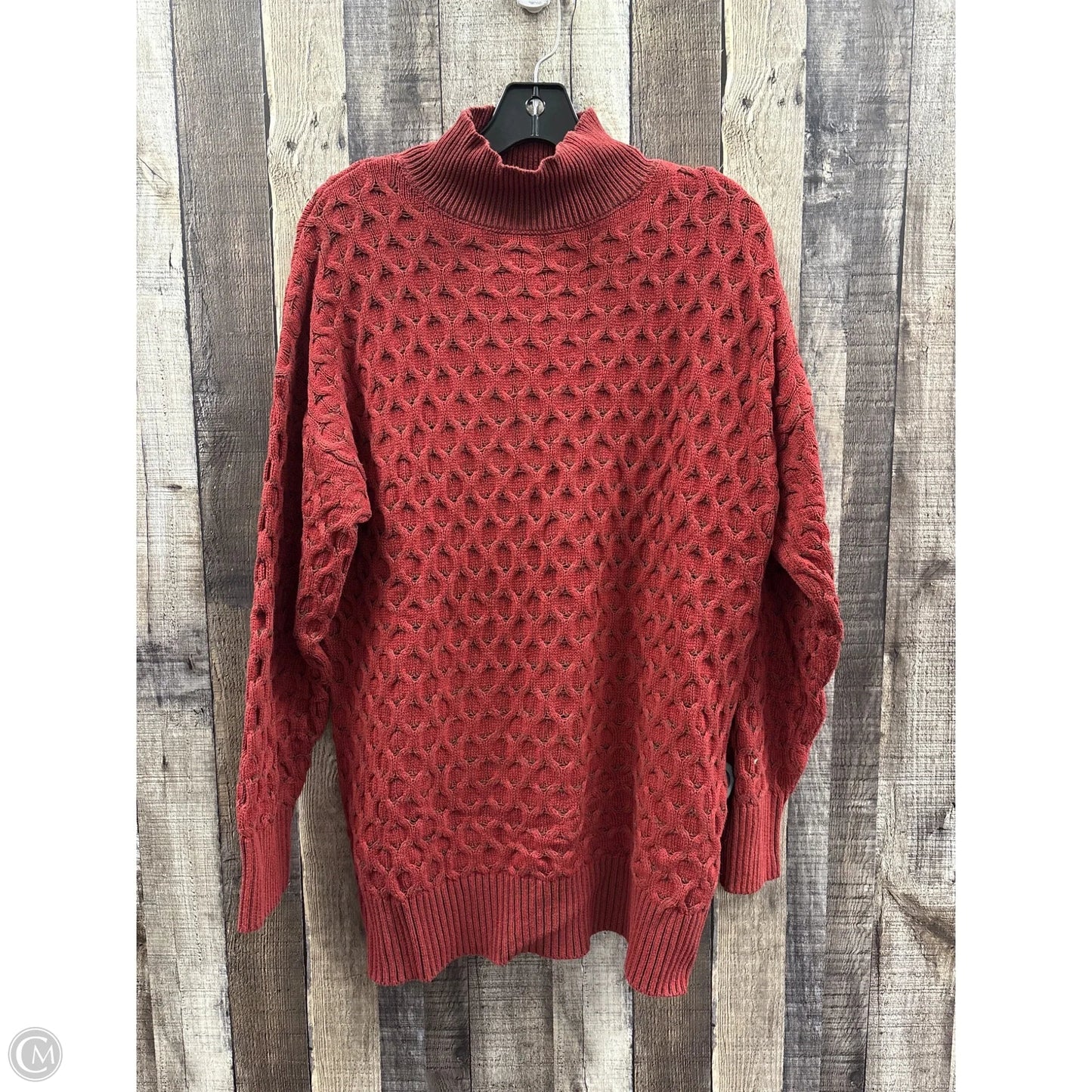 Sweater By Knox Rose In Red, Size: M