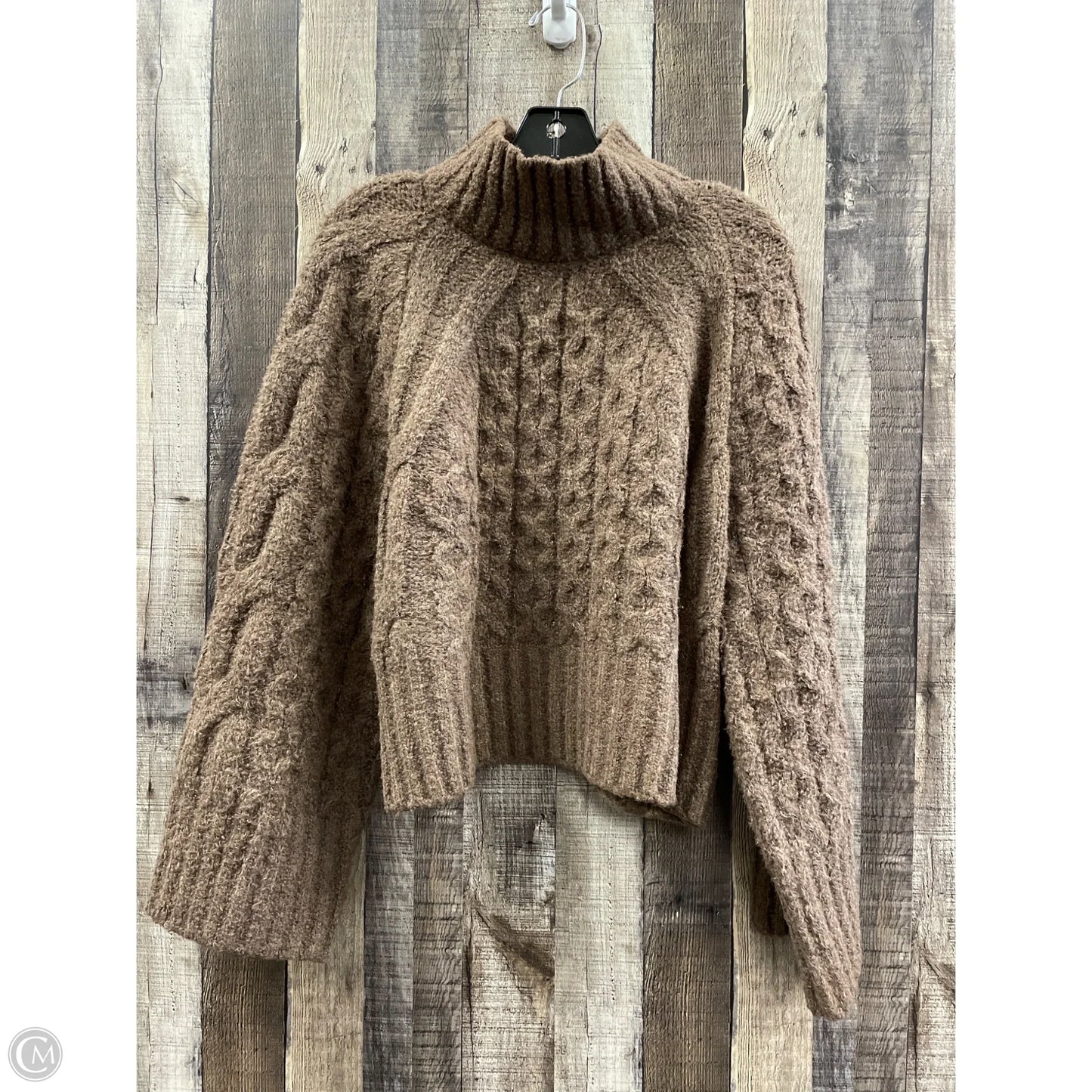 Sweater By Express In Brown, Size: M