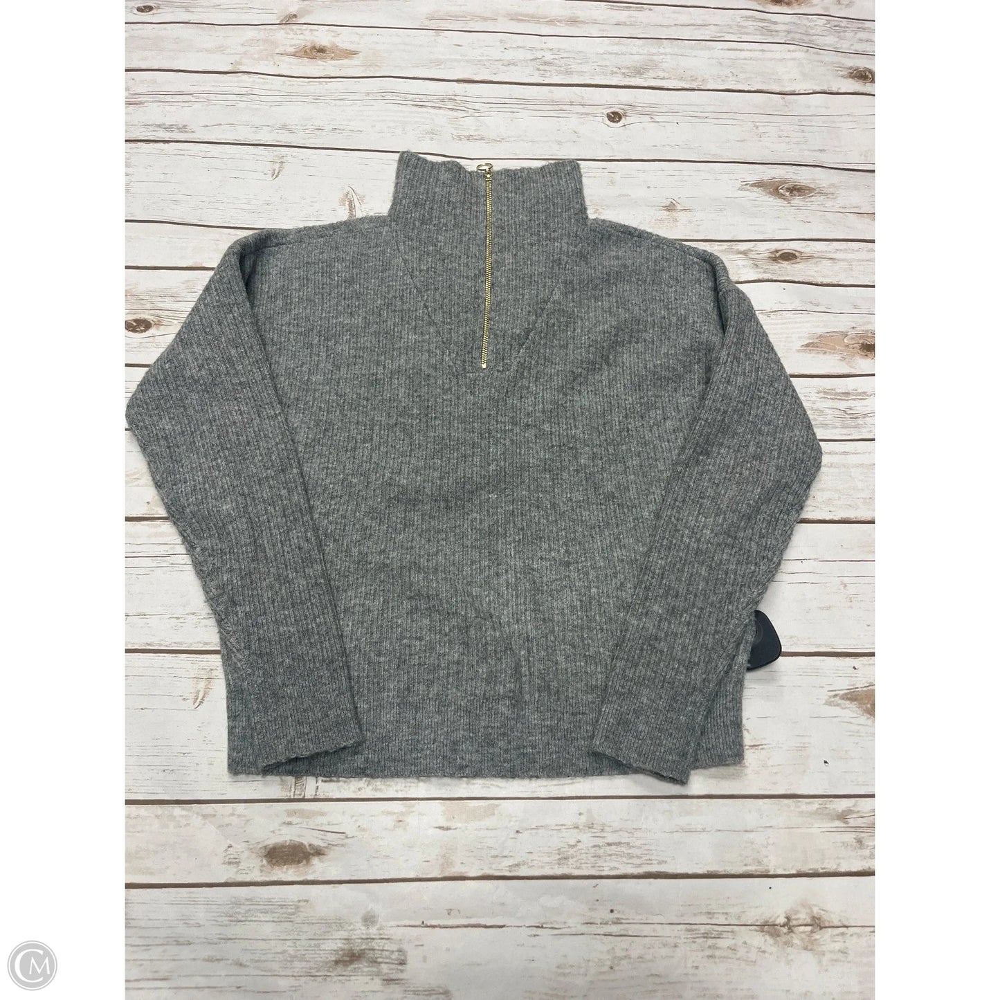 Sweater By Loft In Grey, Size: Xs