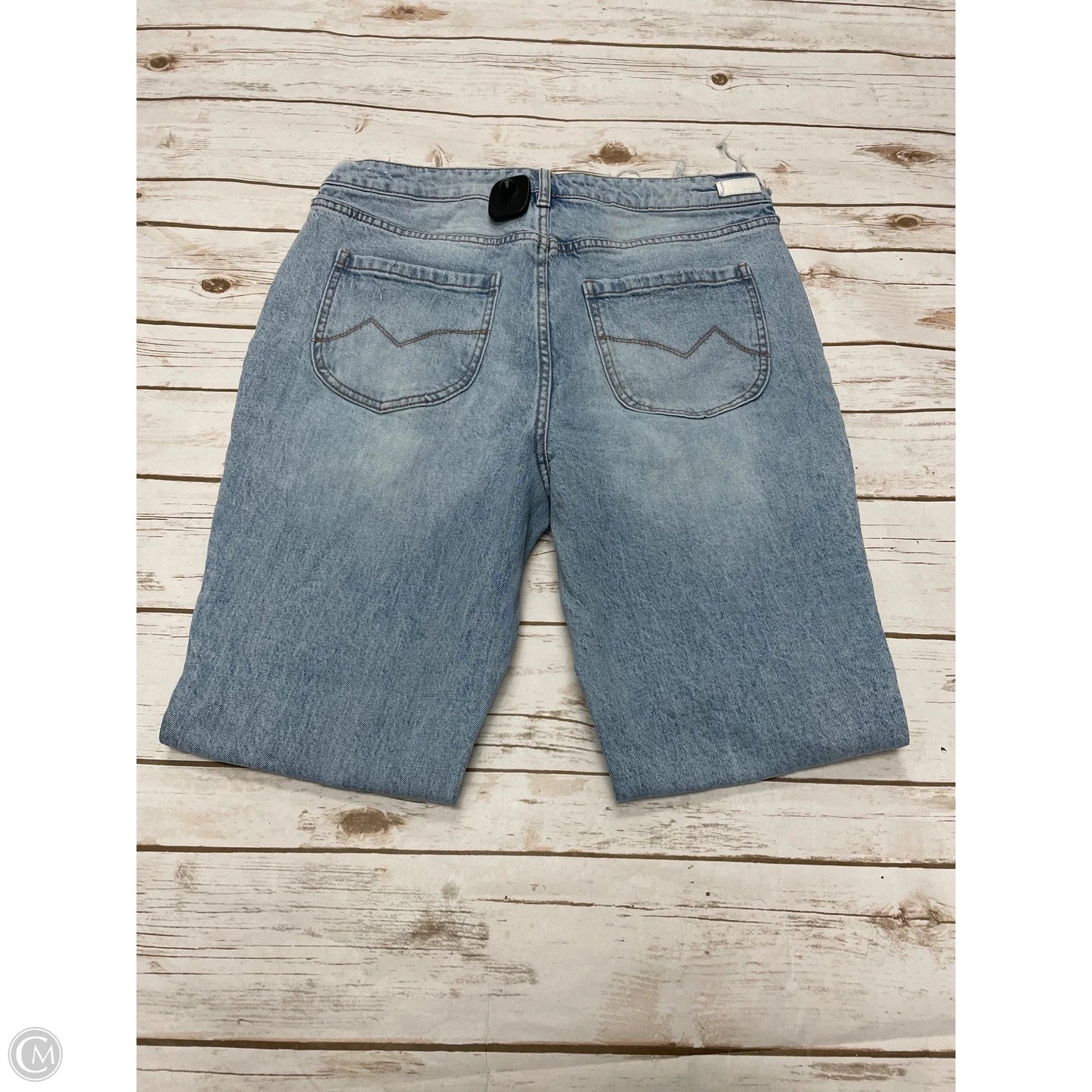 Jeans Flared By Cme In Blue Denim, Size: 12