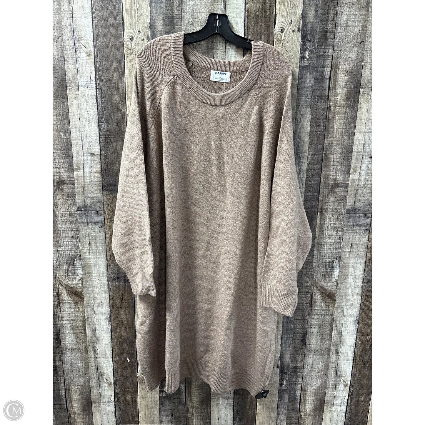 Sweater By Old Navy In Tan, Size: 3x