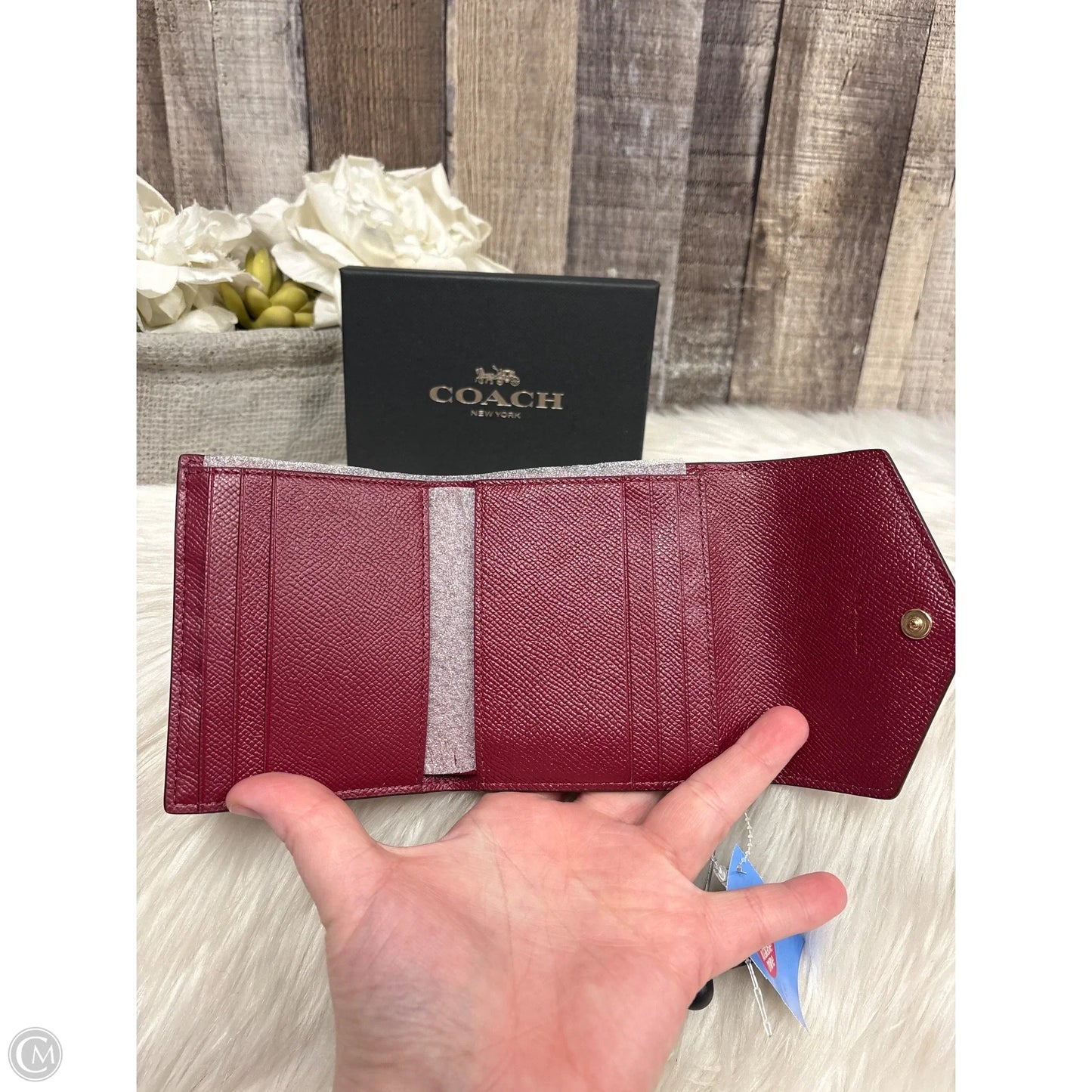 Wallet Designer By Coach, Size: Small