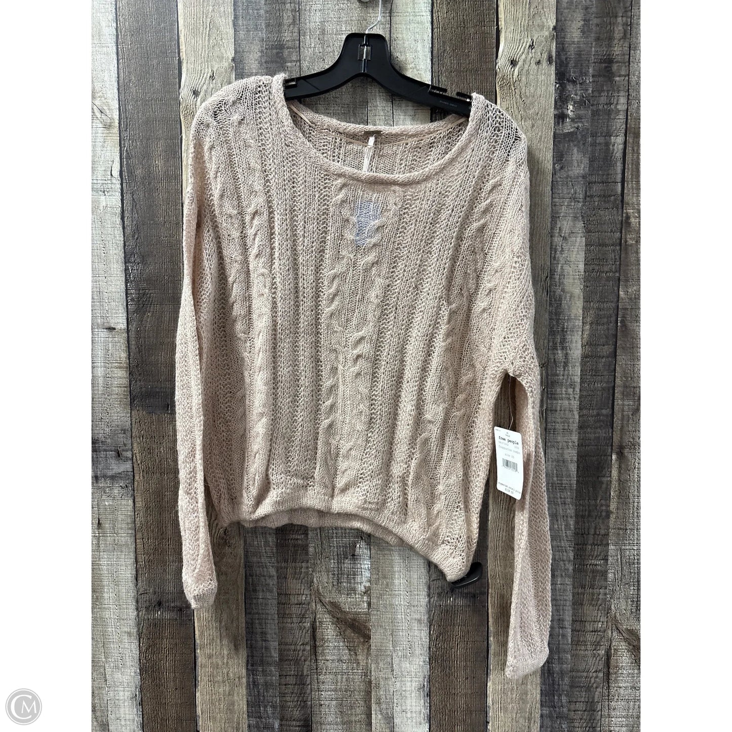 Sweater By Free People In Tan, Size: Xs