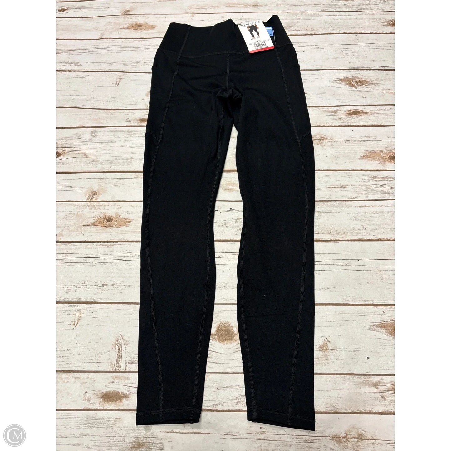 Athletic Leggings By Fabletics In Black, Size: M