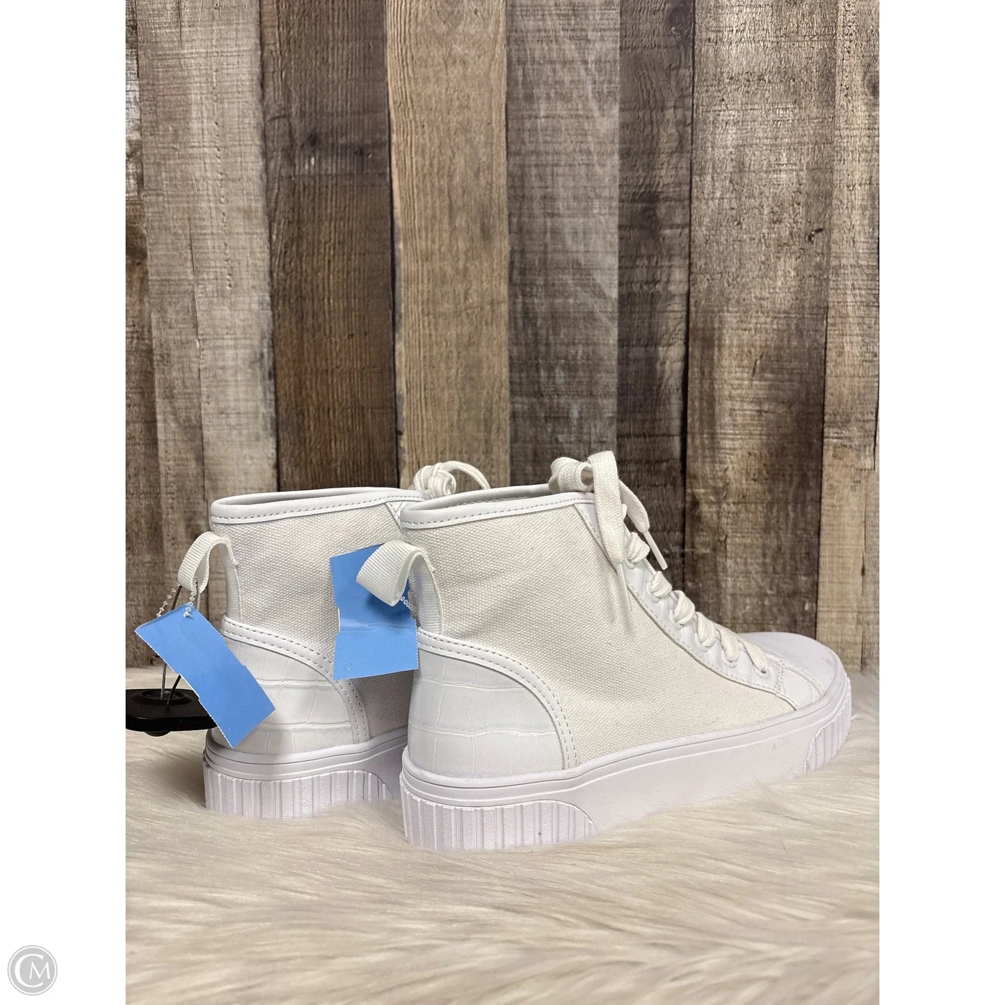 Shoes Sneakers By Nine West In White, Size: 7.5