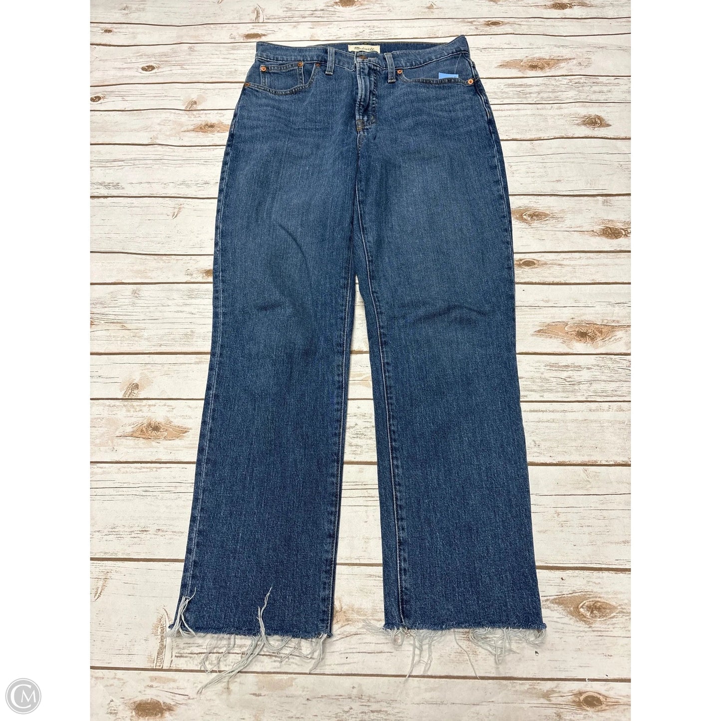 Jeans Boot Cut By Madewell In Blue Denim, Size: 6