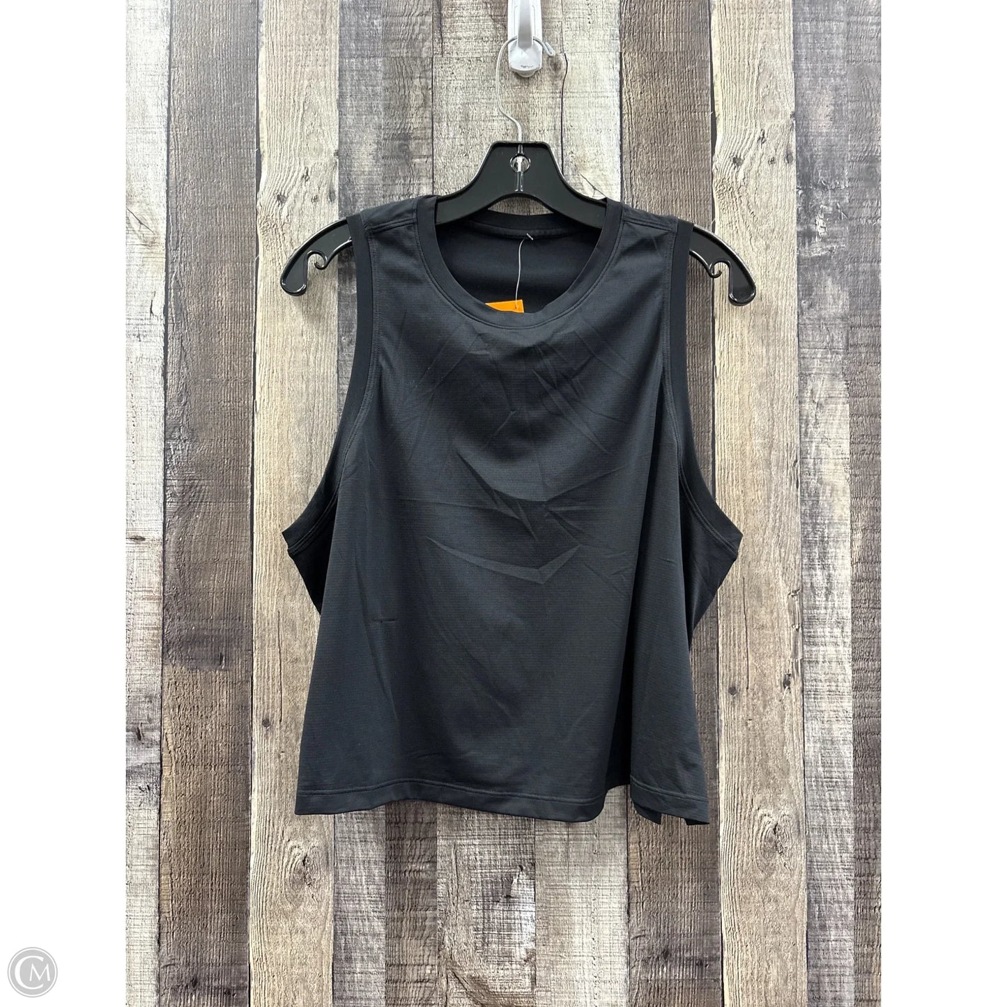 Athletic Tank Top By Lululemon In Black, Size: Xl