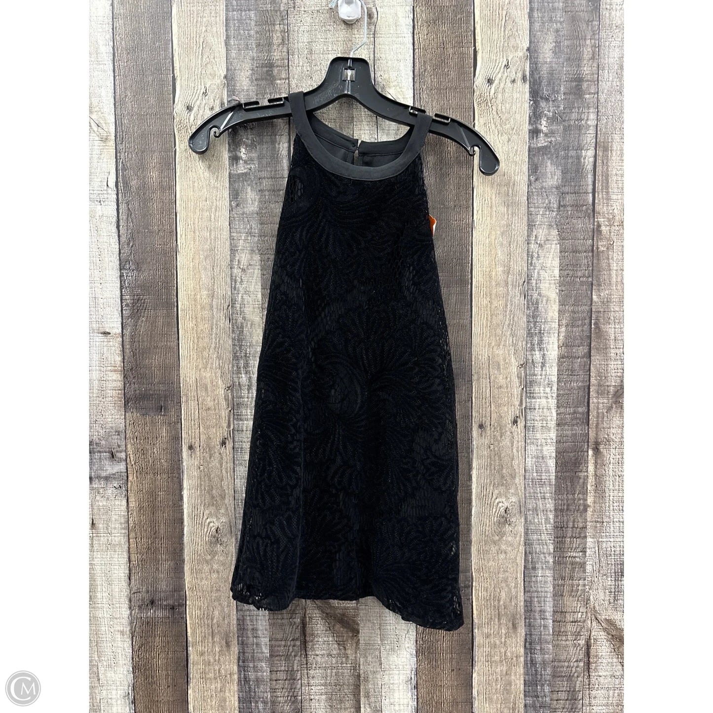 Top Sleeveless By Loft In Black, Size: S