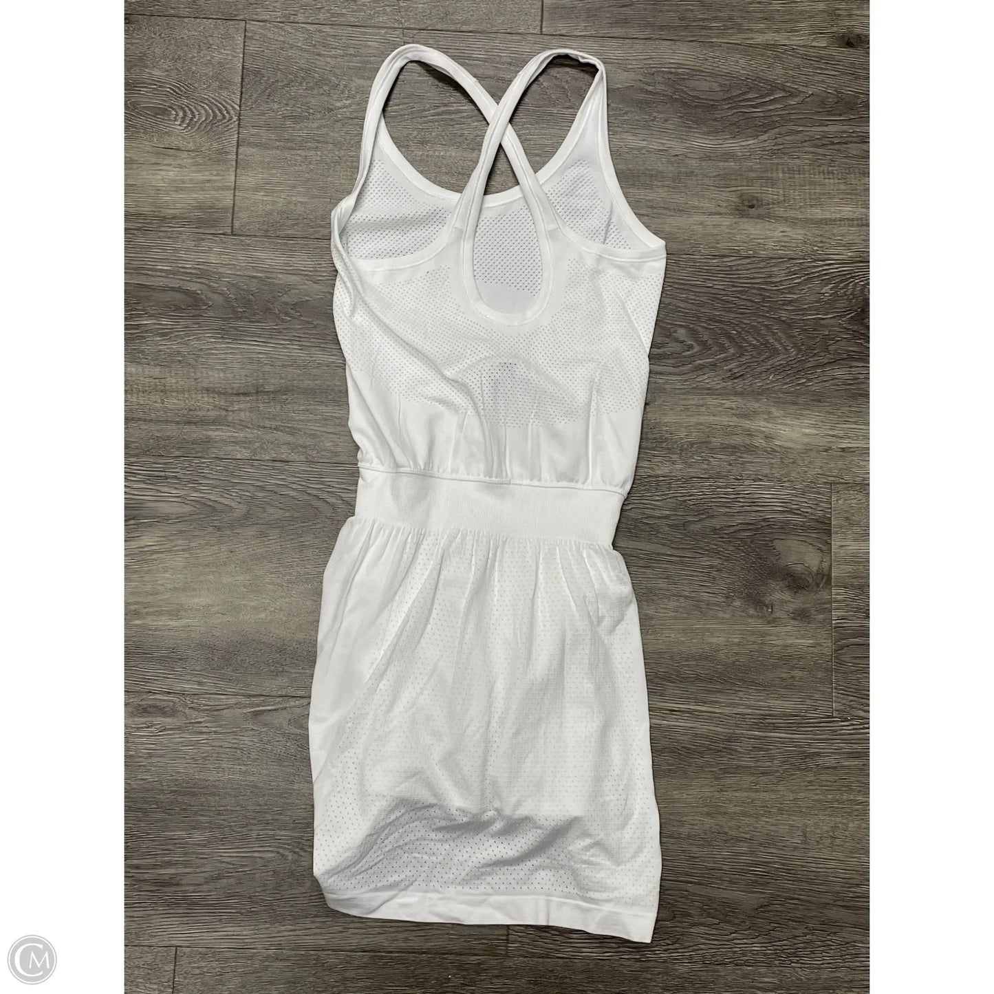 Athletic Dress By Lululemon In White, Size: S