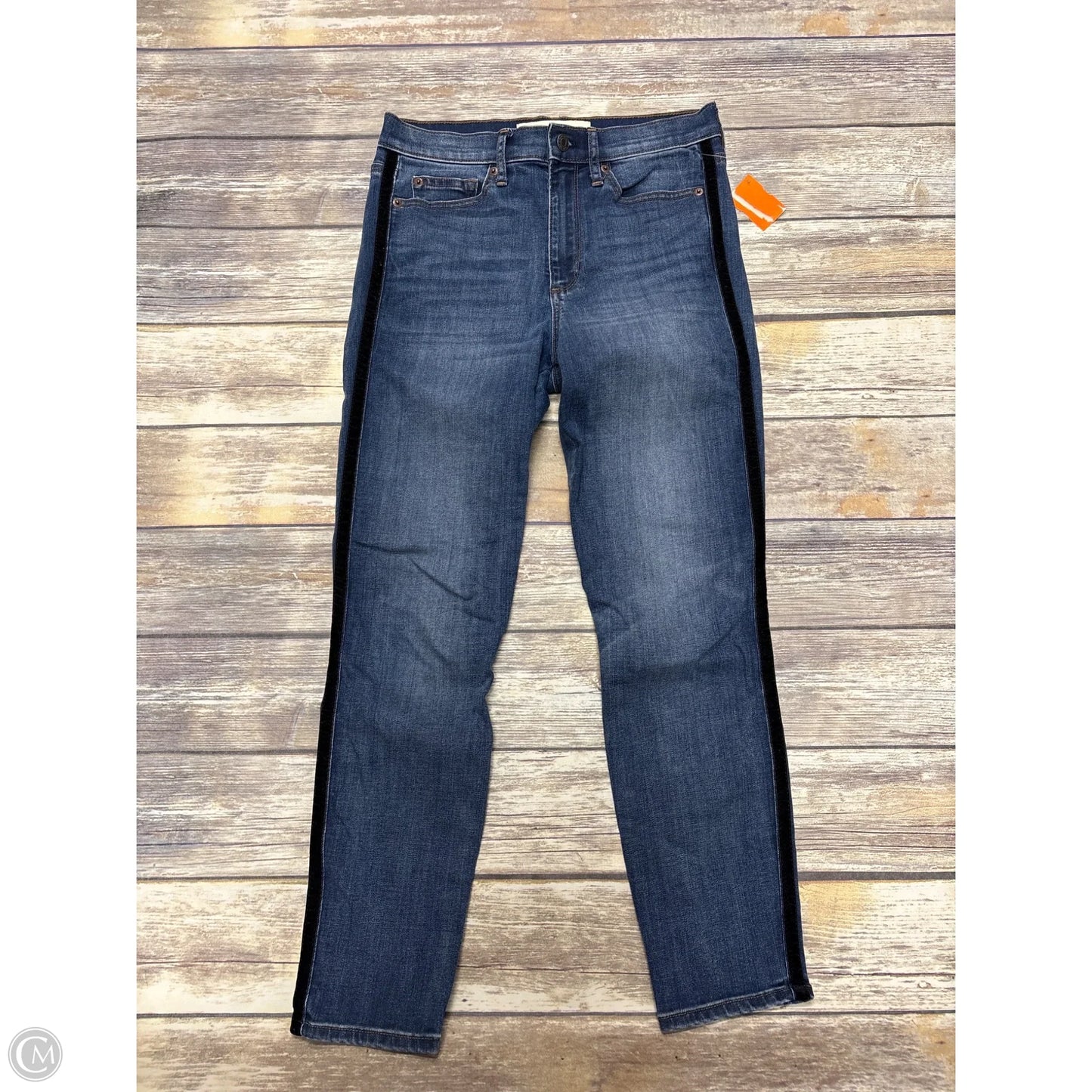 Jeans Skinny By Gap In Blue Denim, Size: 6