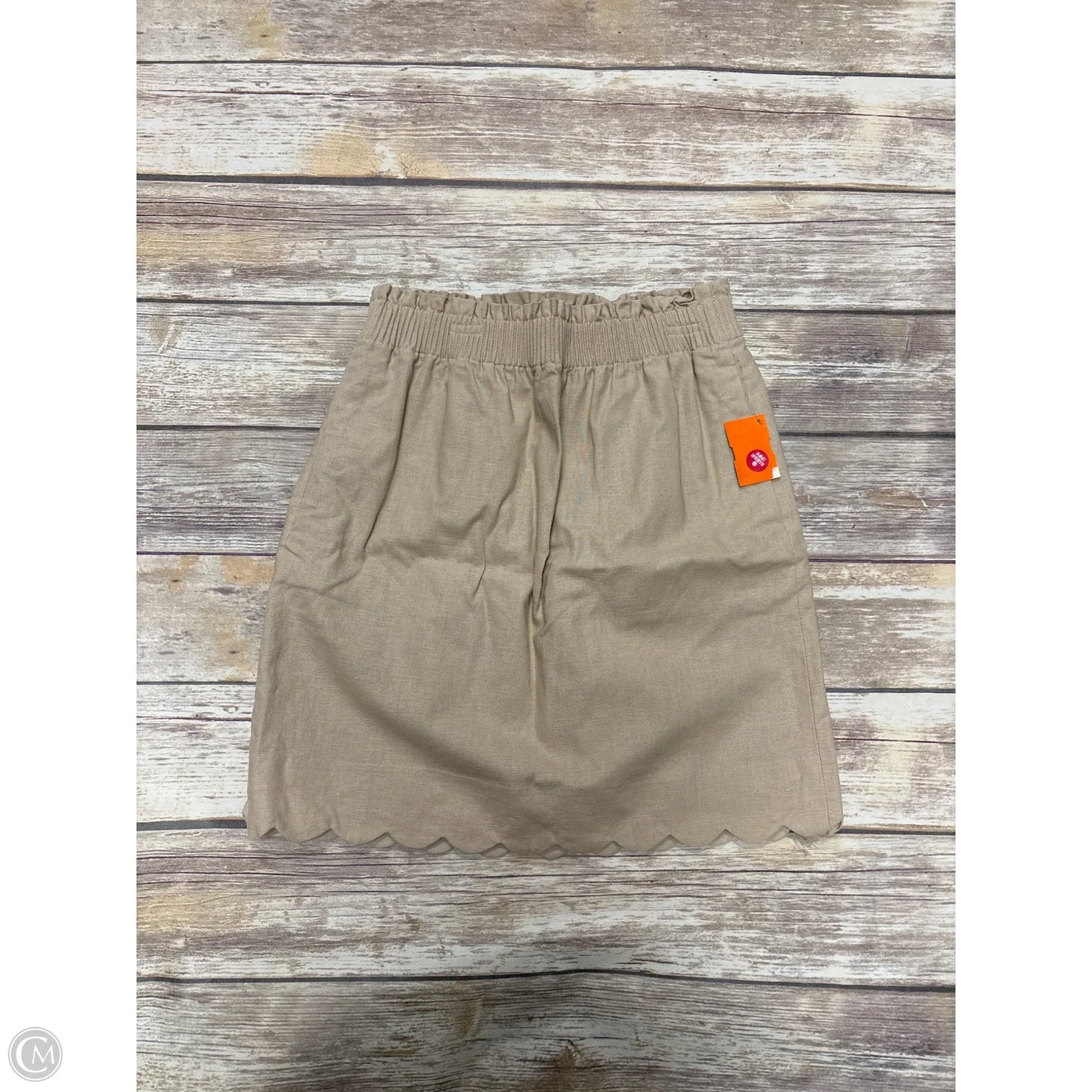 Skirt Mini & Short By J. Crew In Tan, Size: Xs