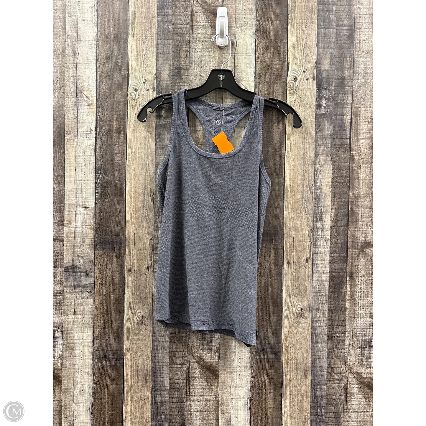Athletic Tank Top By Lululemon In Grey, Size: 6