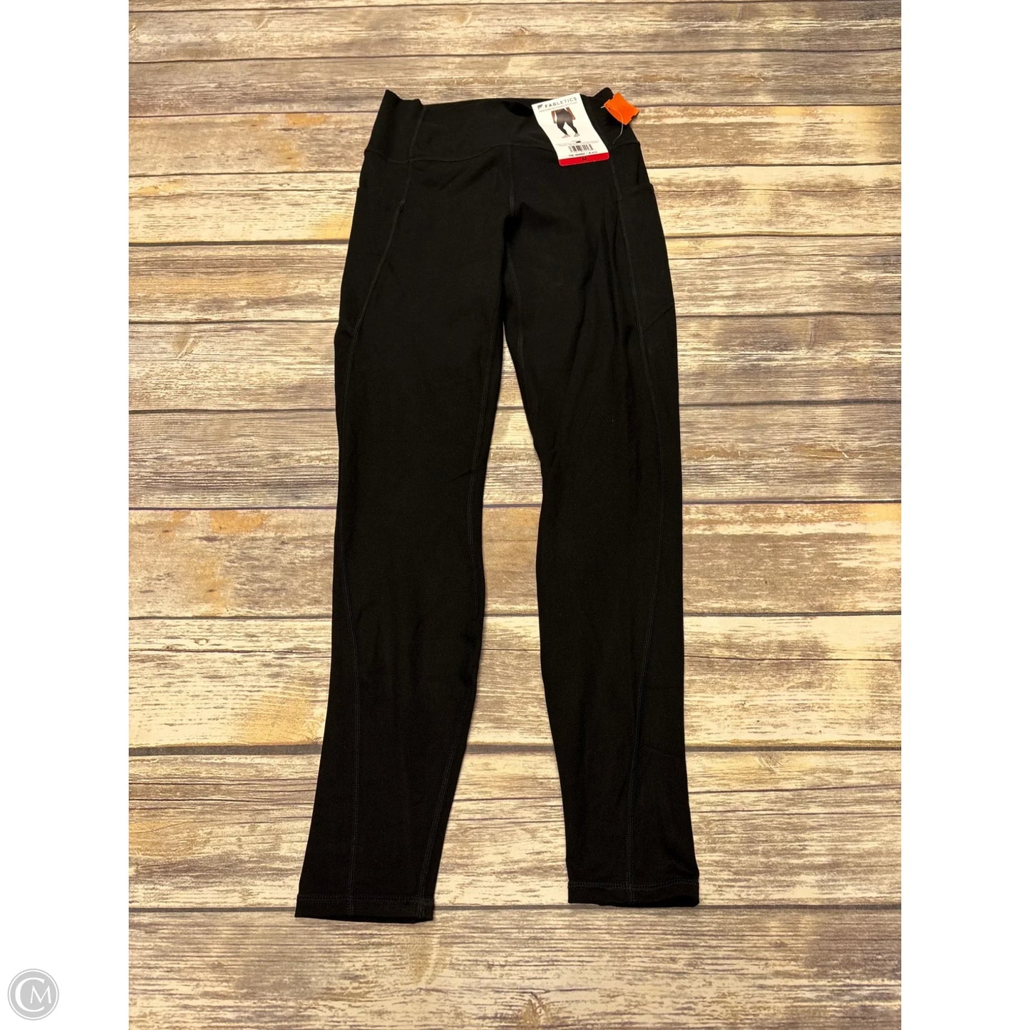 Athletic Leggings By Fabletics In Black, Size: M