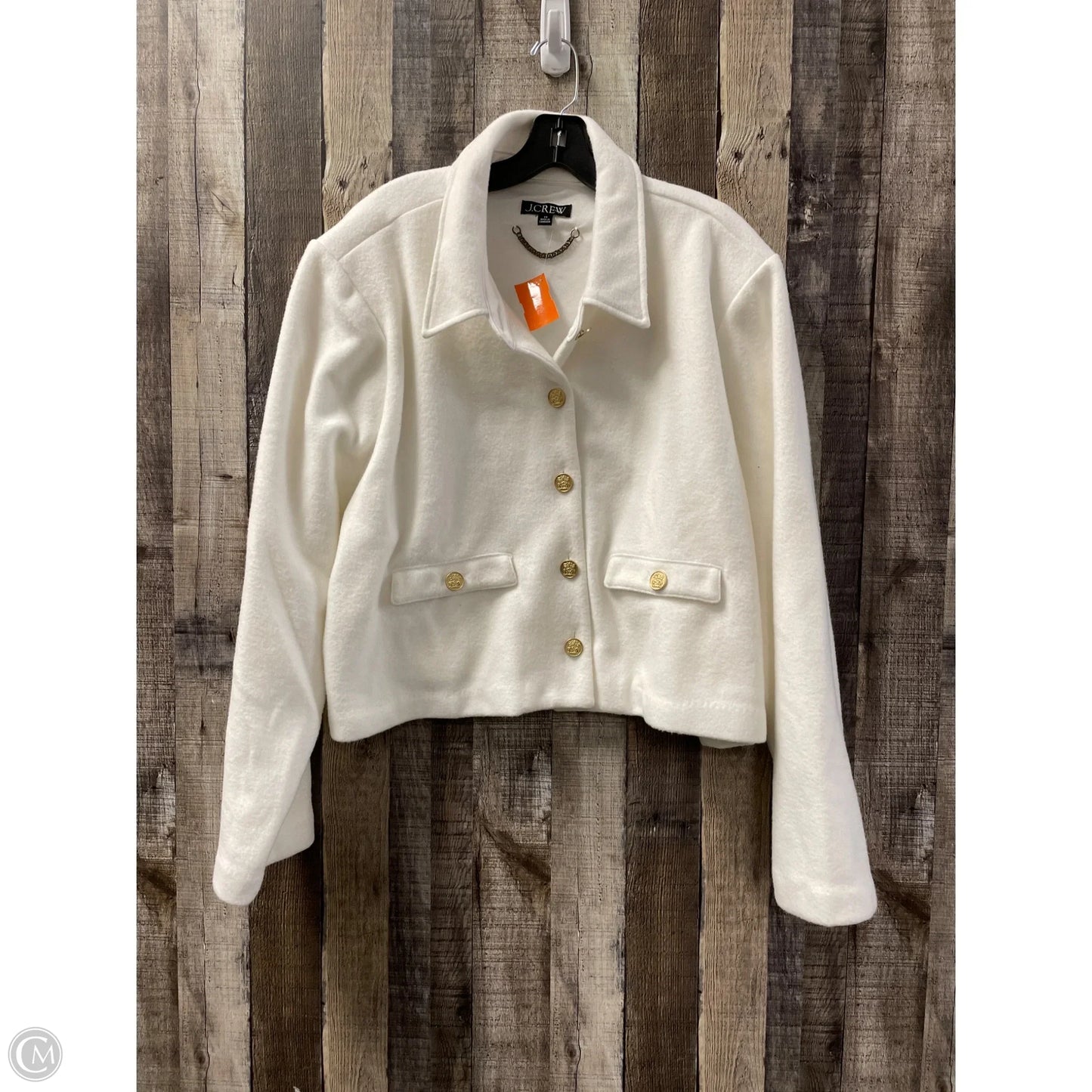 Blazer By J. Crew In White, Size: 3x