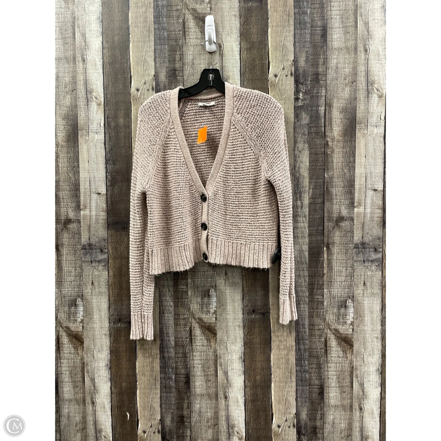 Cardigan By American Eagle In Taupe, Size: M