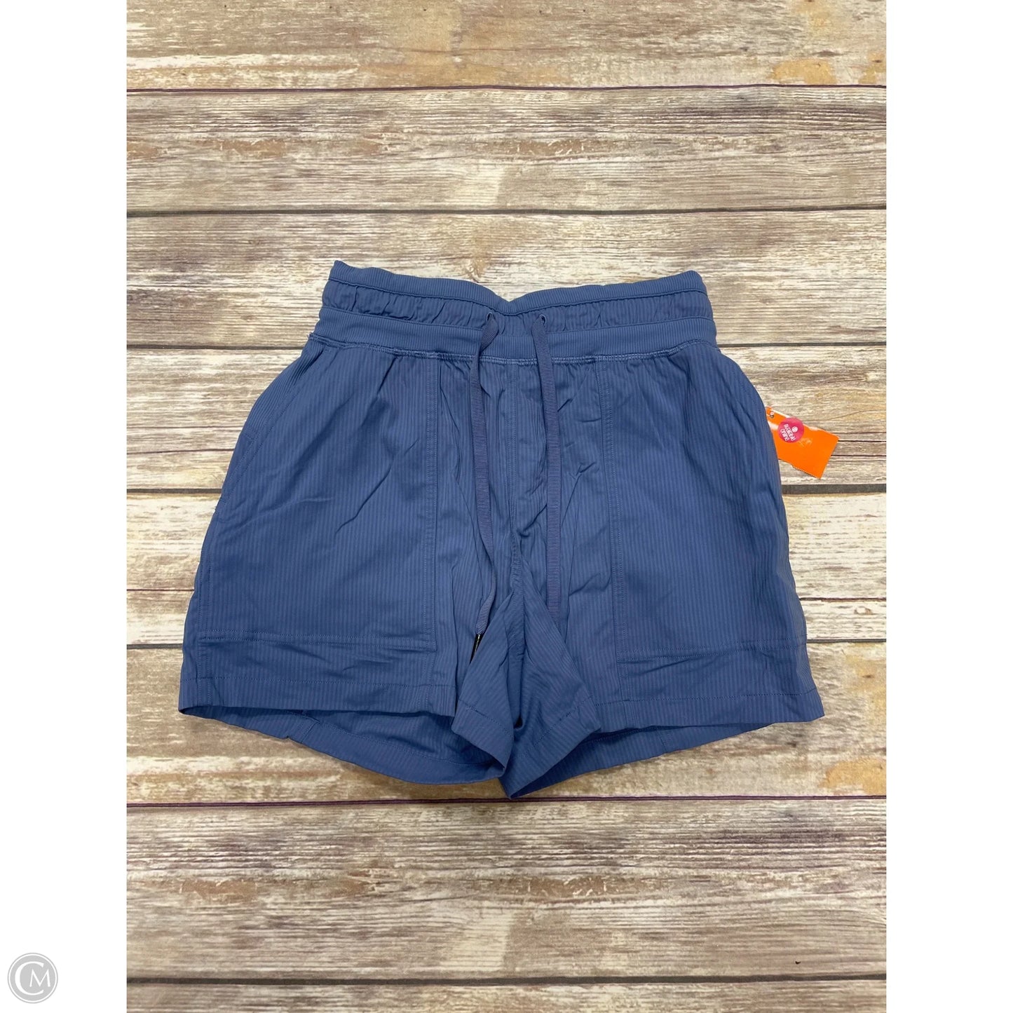 Athletic Shorts By Lululemon In Blue, Size: 2
