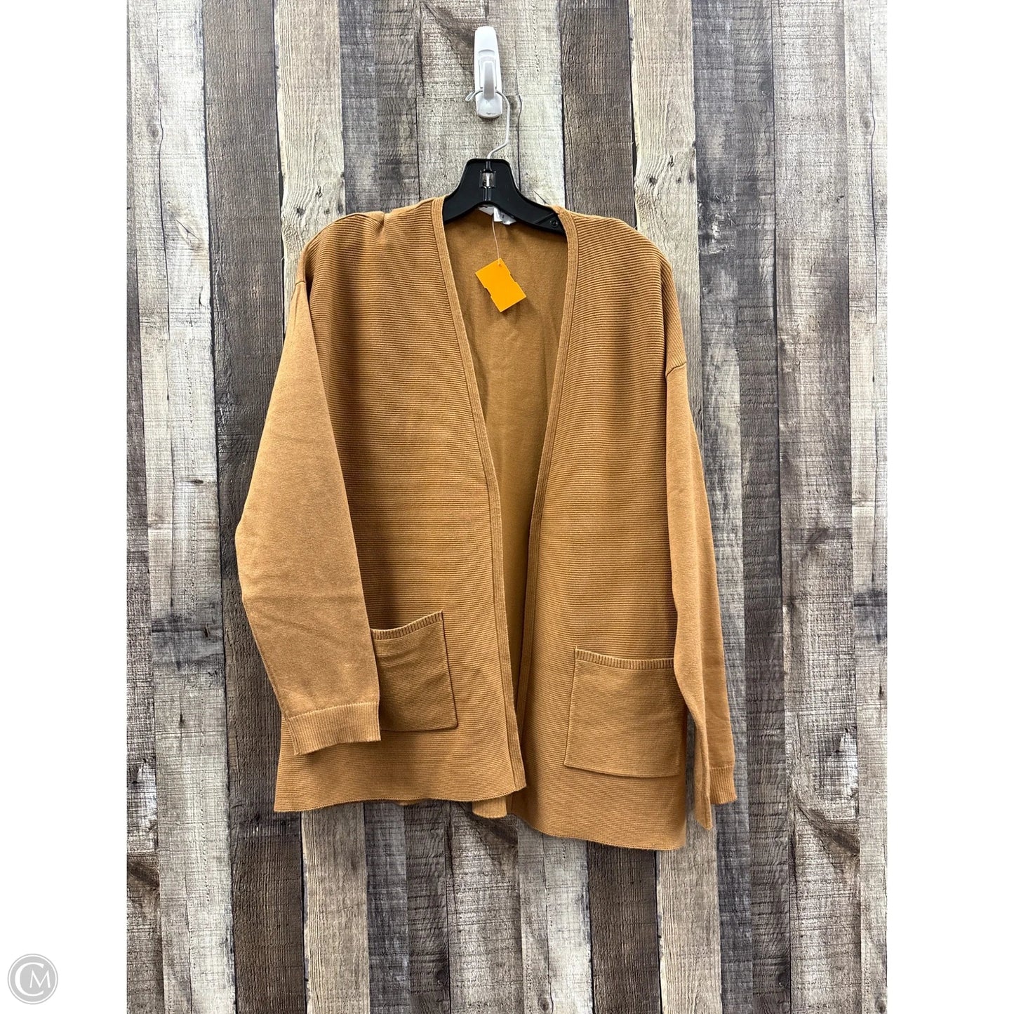 Cardigan By Time And Tru In Brown, Size: Xl