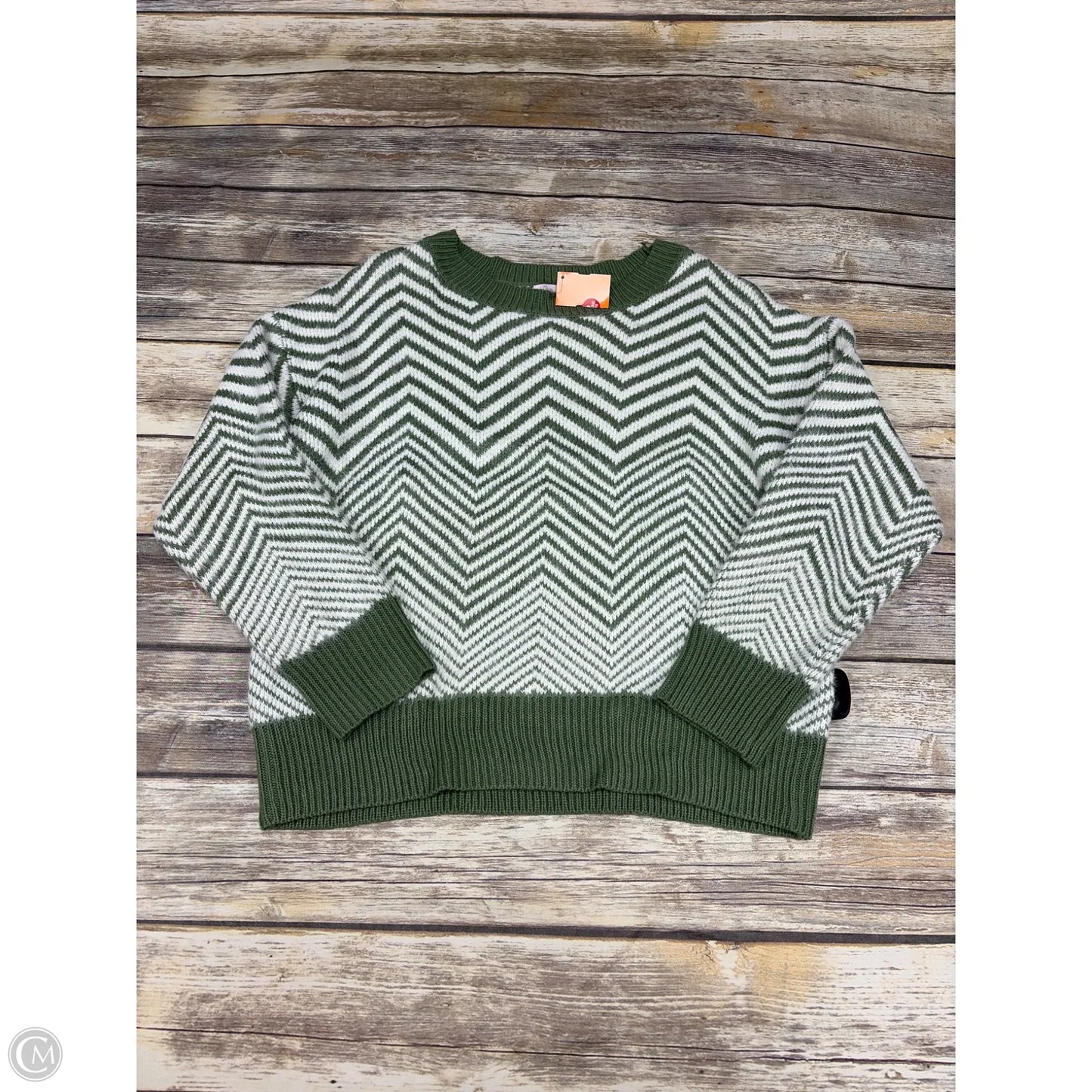 Sweater By Pink Lily In Green, Size: M