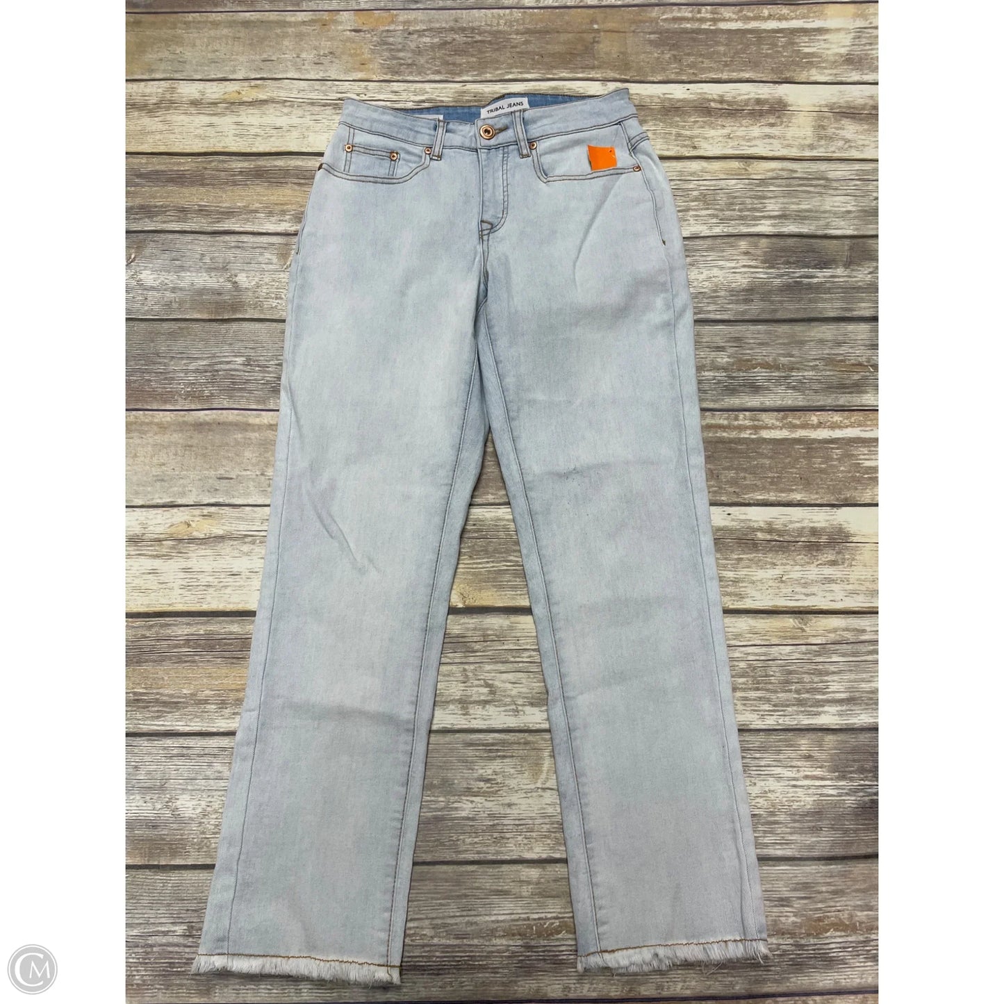 Jeans Straight By Cme In Blue Denim, Size: 4