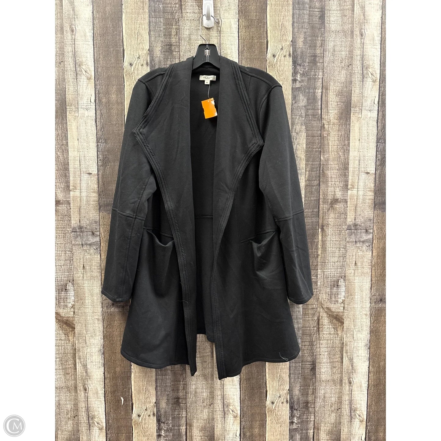 Cardigan By Max Studio In Black, Size: Xl