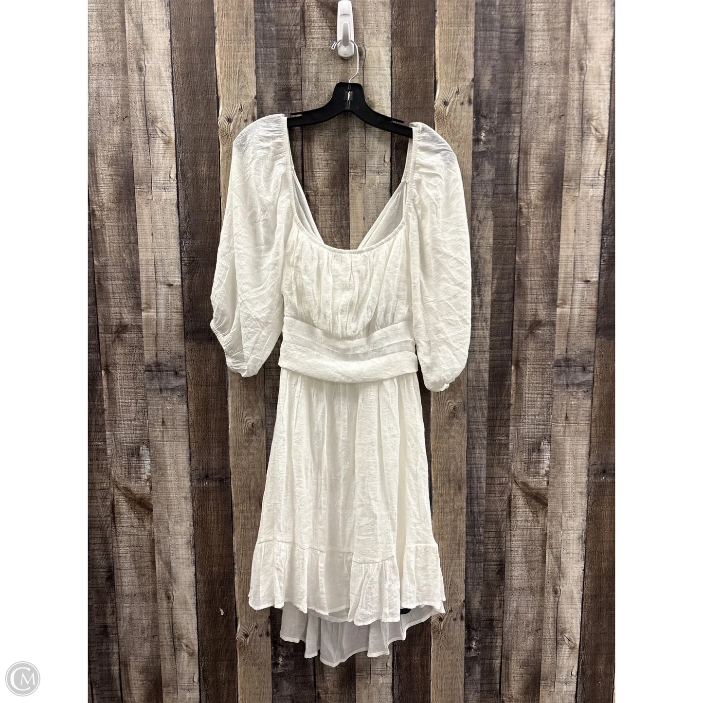 Top Sleeveless By Apt 9 In White, Size: L