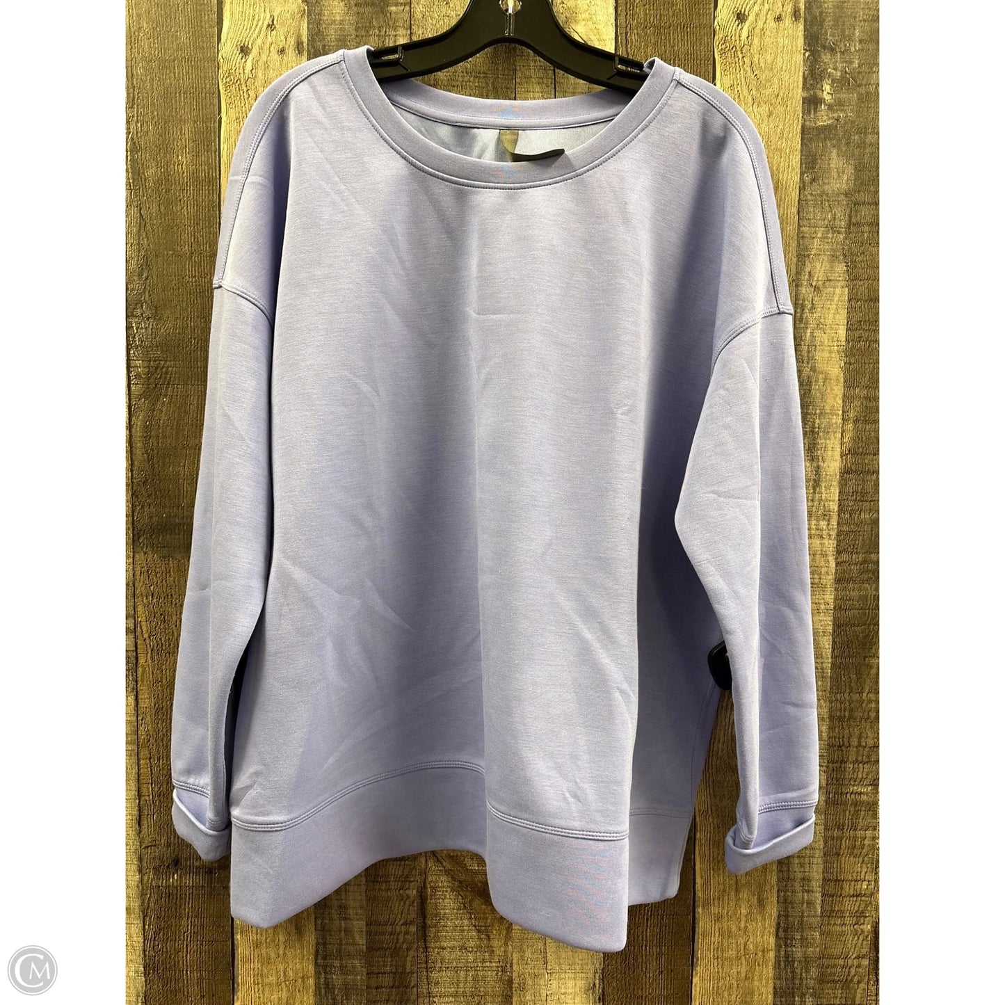 Sweatshirt Crewneck By Mondetta In Purple, Size: Xl
