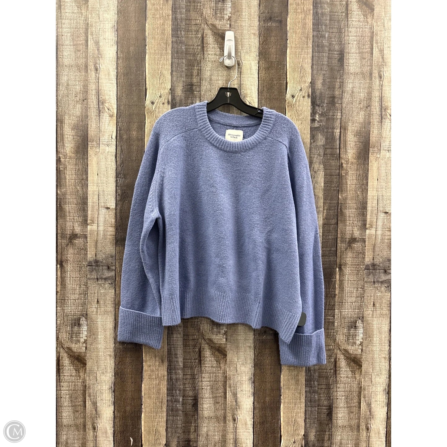 Sweater By Abercrombie And Fitch In Blue, Size: L
