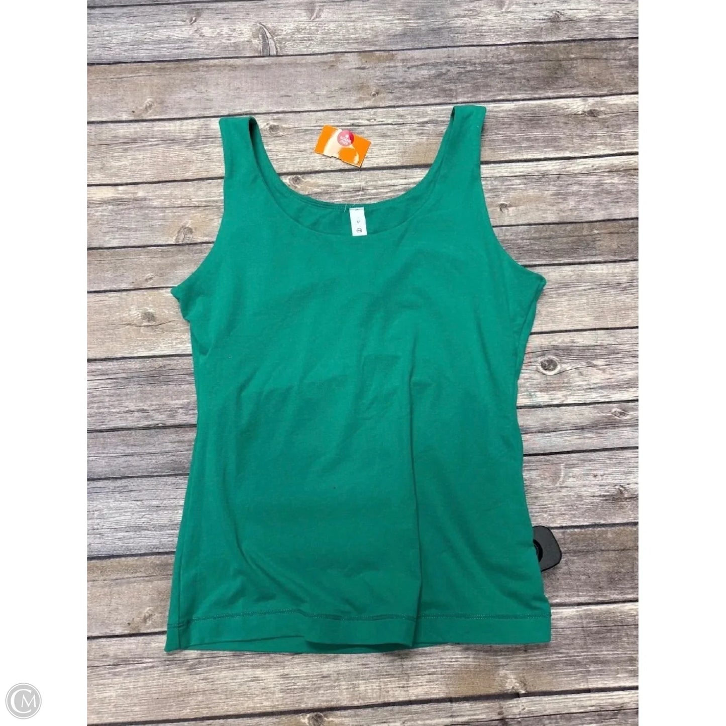 Tank Top By Cme In Green, Size: M