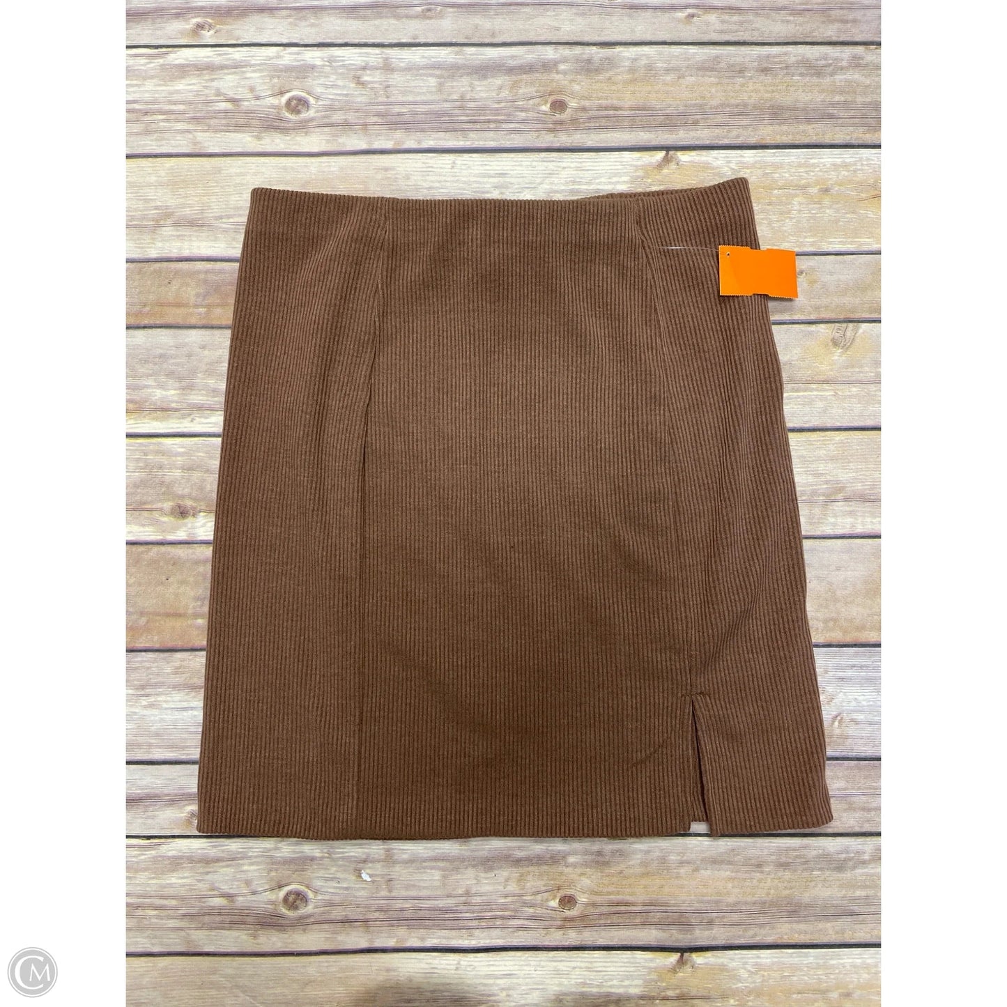 Skirt Mini & Short By Iris In Brown, Size: M