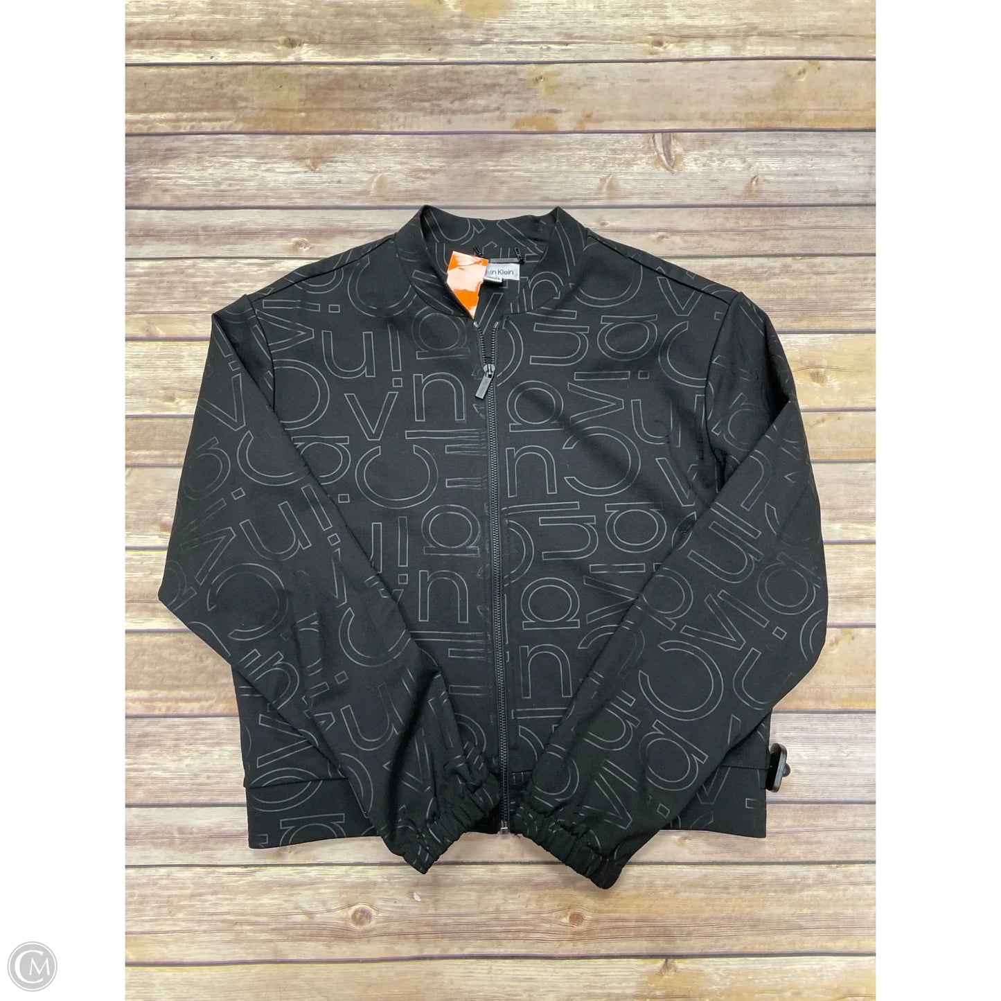 Jacket Other By Calvin Klein In Black, Size: S